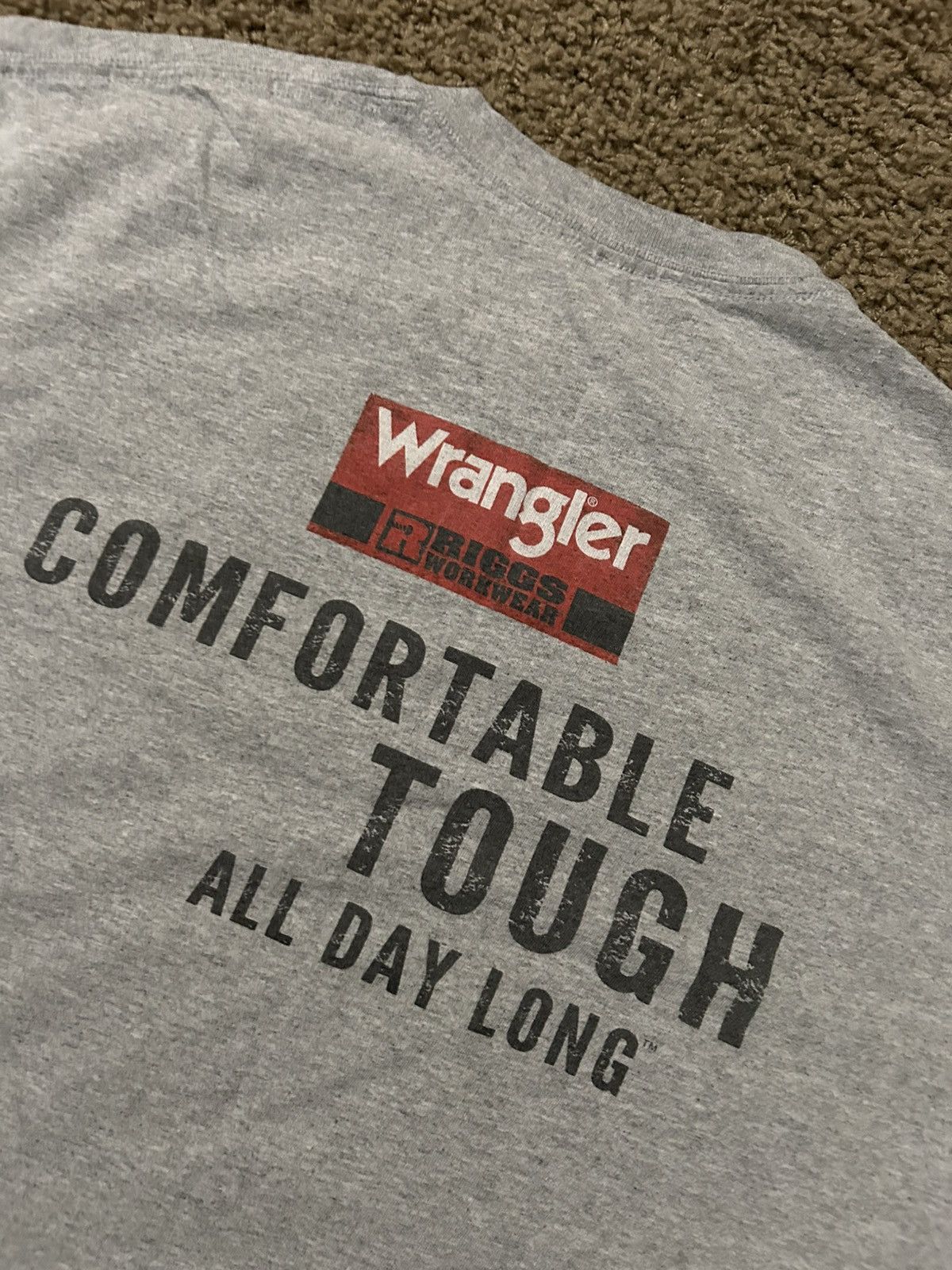 Vintage × Wrangler Vintage Wrangler Tee Size US XL / EU 56 / 4 - 1 Thumbnail