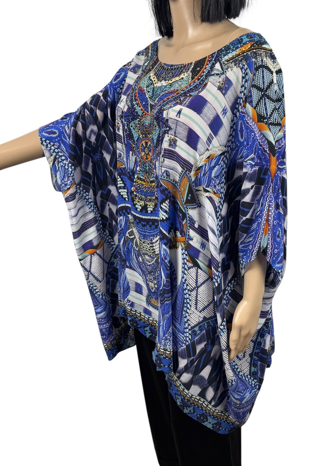 CAMILLA Camilla Silk Printed Tunic Emblished One Size Size ONE SIZE - 5 Thumbnail