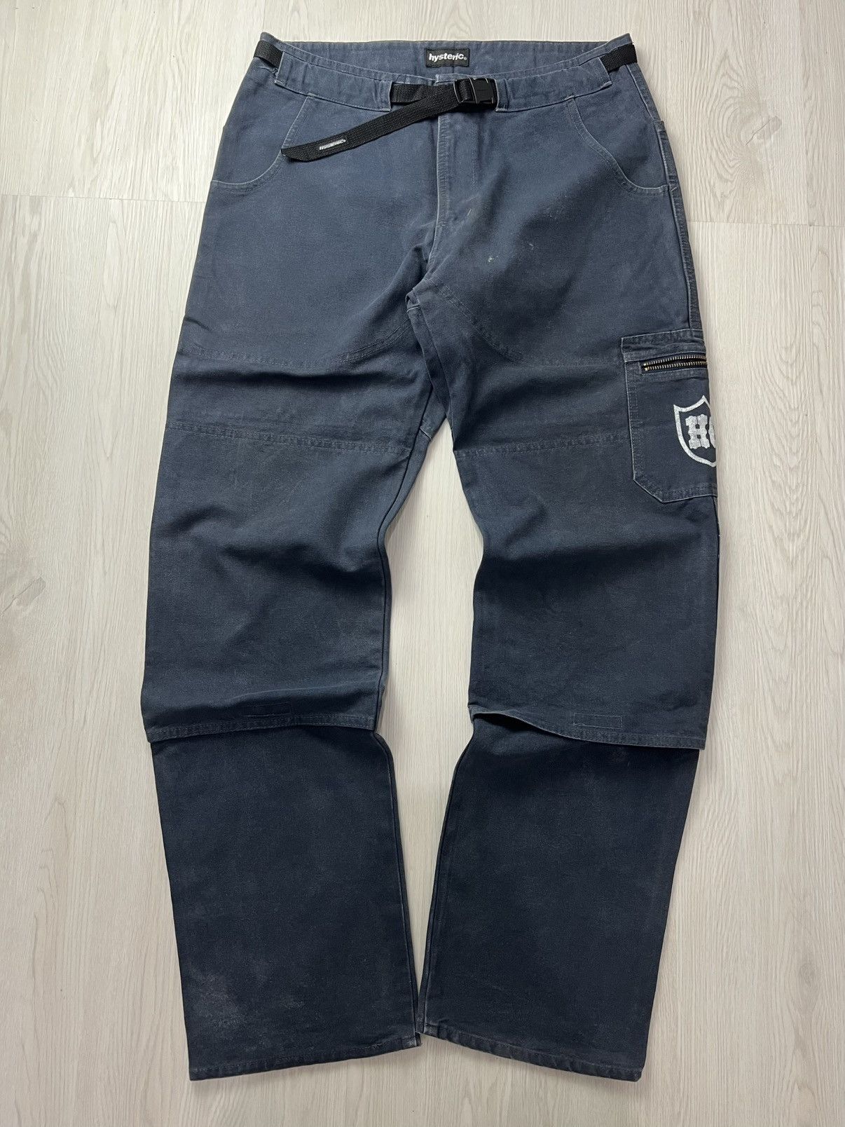 Hysteric Glamour Hysteric Glamour Duck Canvas Baggy Pants Size US 34 / EU 50 - 1 Thumbnail