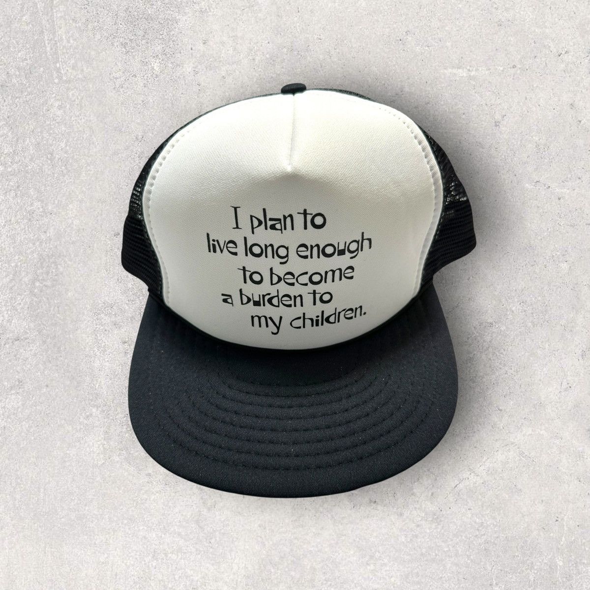 Vintage Vintage Burden trucker hat Size ONE SIZE - 1 Thumbnail