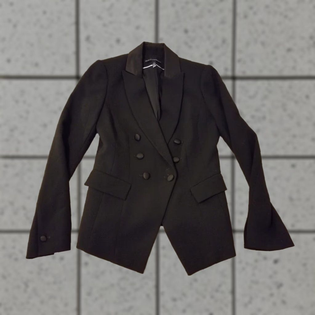 Vintage Womens White House Black Market Jacket Blazer 0 Black Blazer Women Size 0 Black Basic Jacket Size XS / US 0-2 / IT 36-38 - 1 Thumbnail