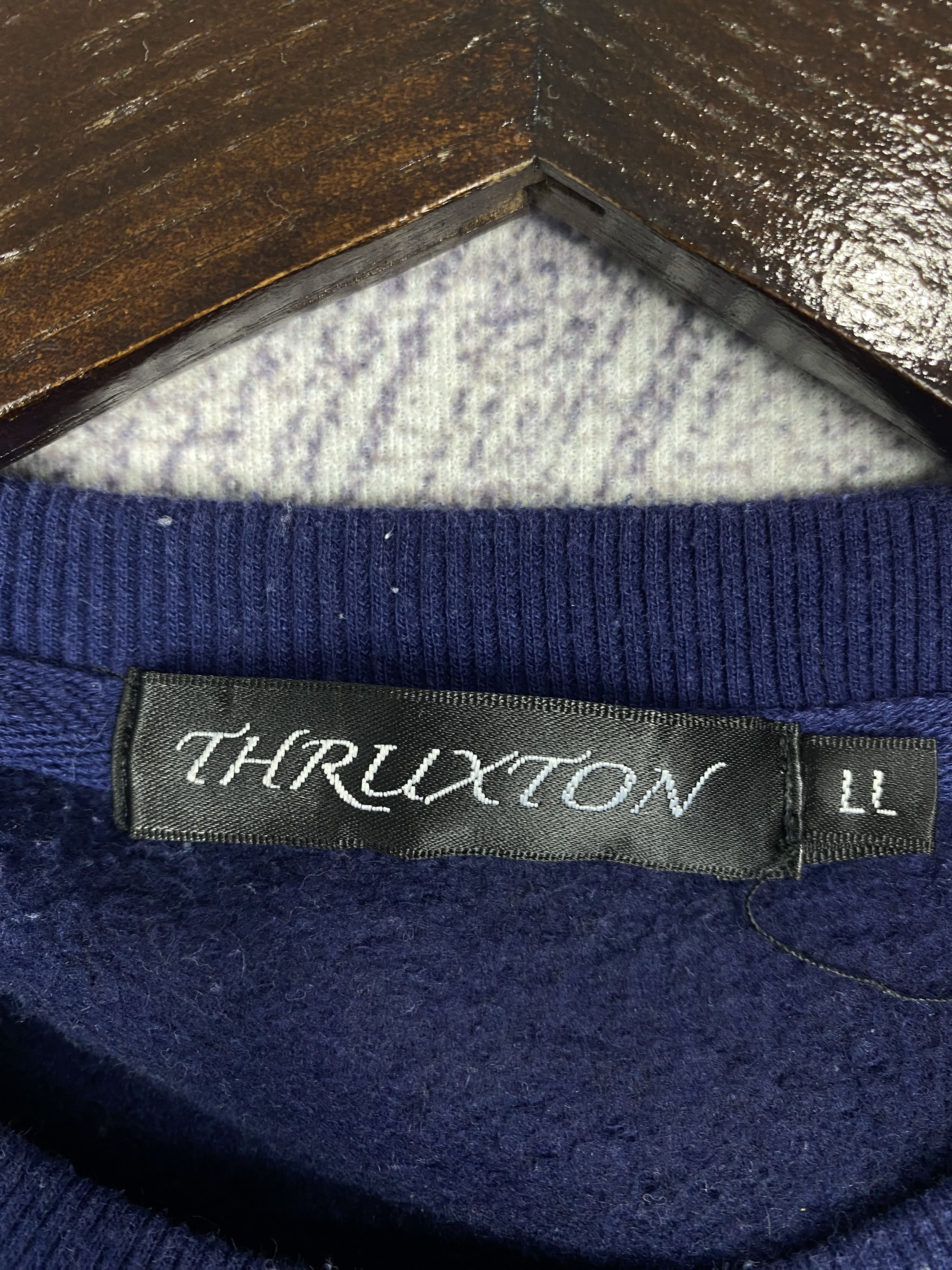 Japanese Brand Vintage Thruxton Crewneck Long Sleeve Sweatshirts Size US L / EU 52-54 / 3 - 5 Thumbnail