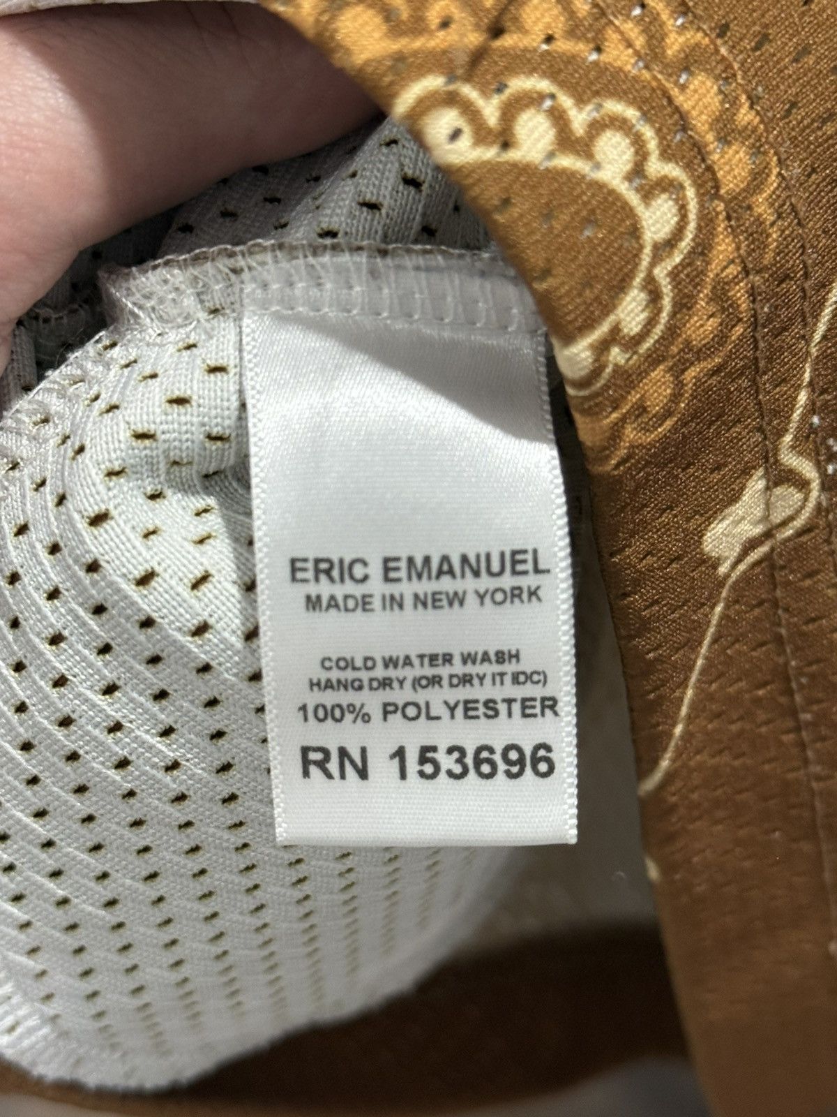 Eric Emanuel Eric Emanuel EE Basic Short Brown Paisley Bandana Large Size US 32 / EU 48 - 3 Thumbnail