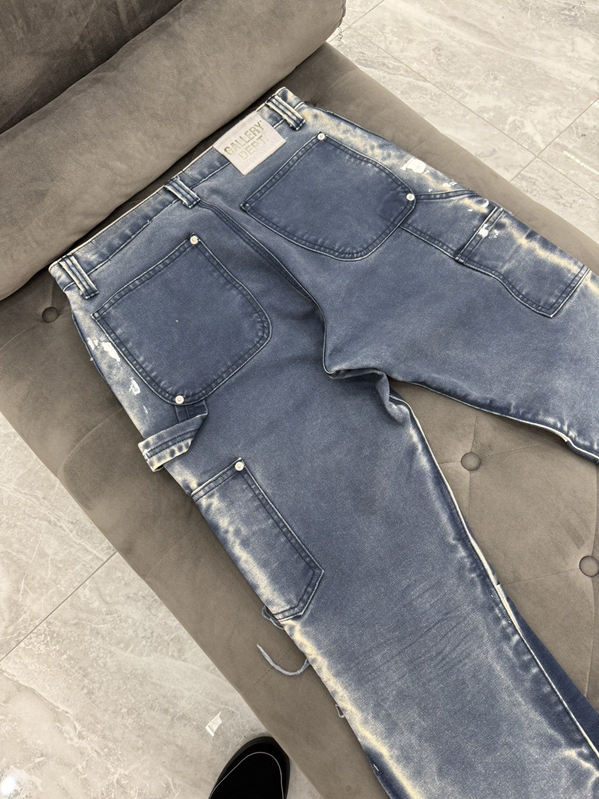 Gallery Dept. Gallery Dept. Navy Carpenter Jeans Size US 33 - 5 Thumbnail