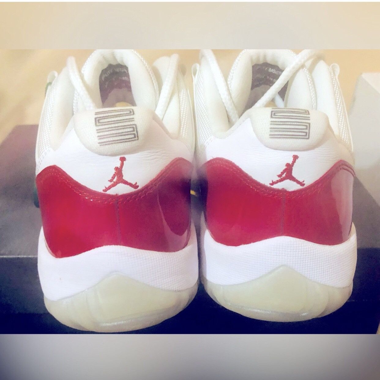 Jordan Brand Jordan 11 Low Cherry Retro - Exclusive limited stock Size US 9.5 / EU 42-43 - 6 Thumbnail