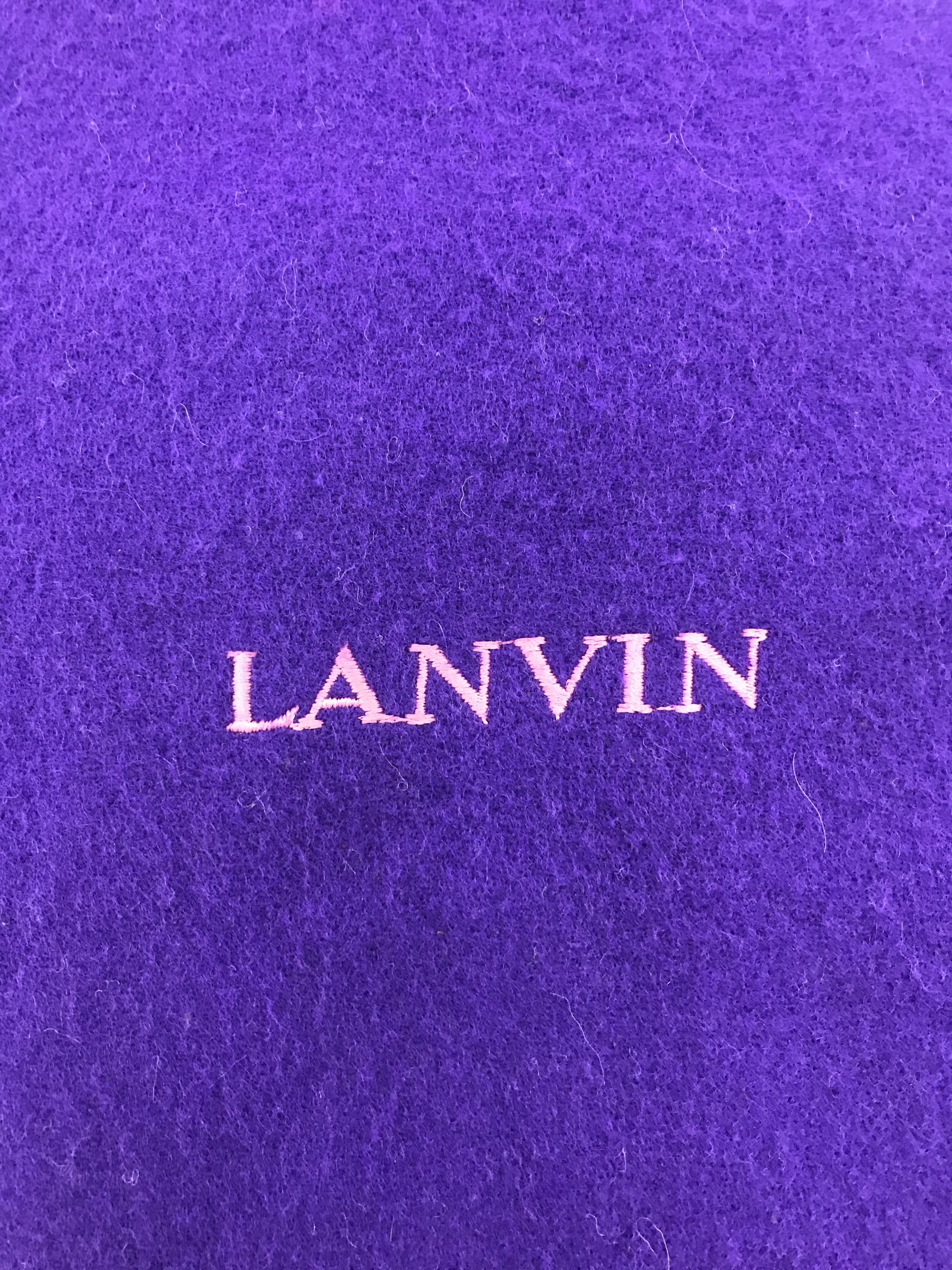 Lanvin Lanvin Scarf / Muffler / Neckwear - WW1103 Size ONE SIZE - 4 Thumbnail