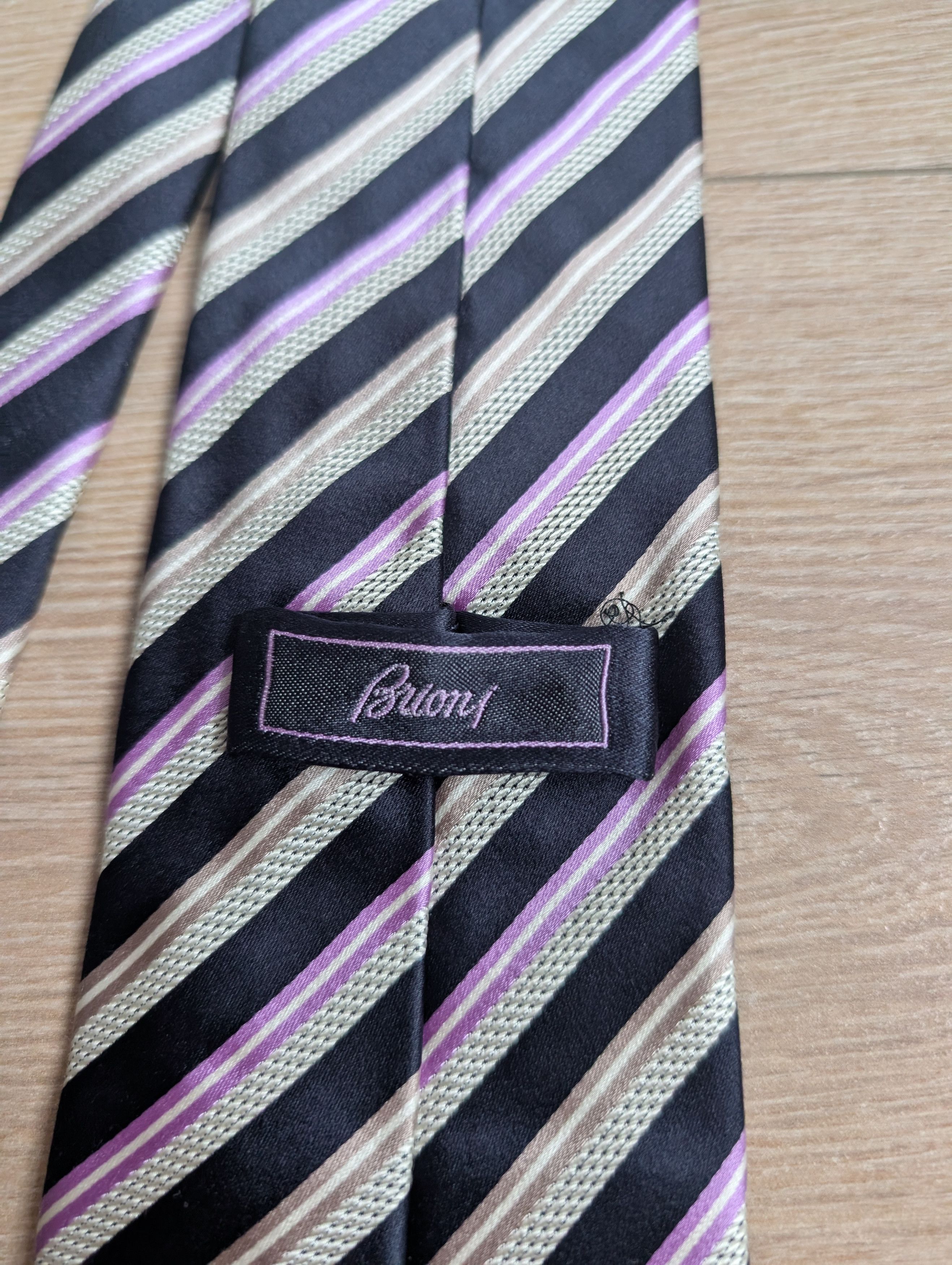 Brioni Broni luxury silk tie Size ONE SIZE - 5 Thumbnail