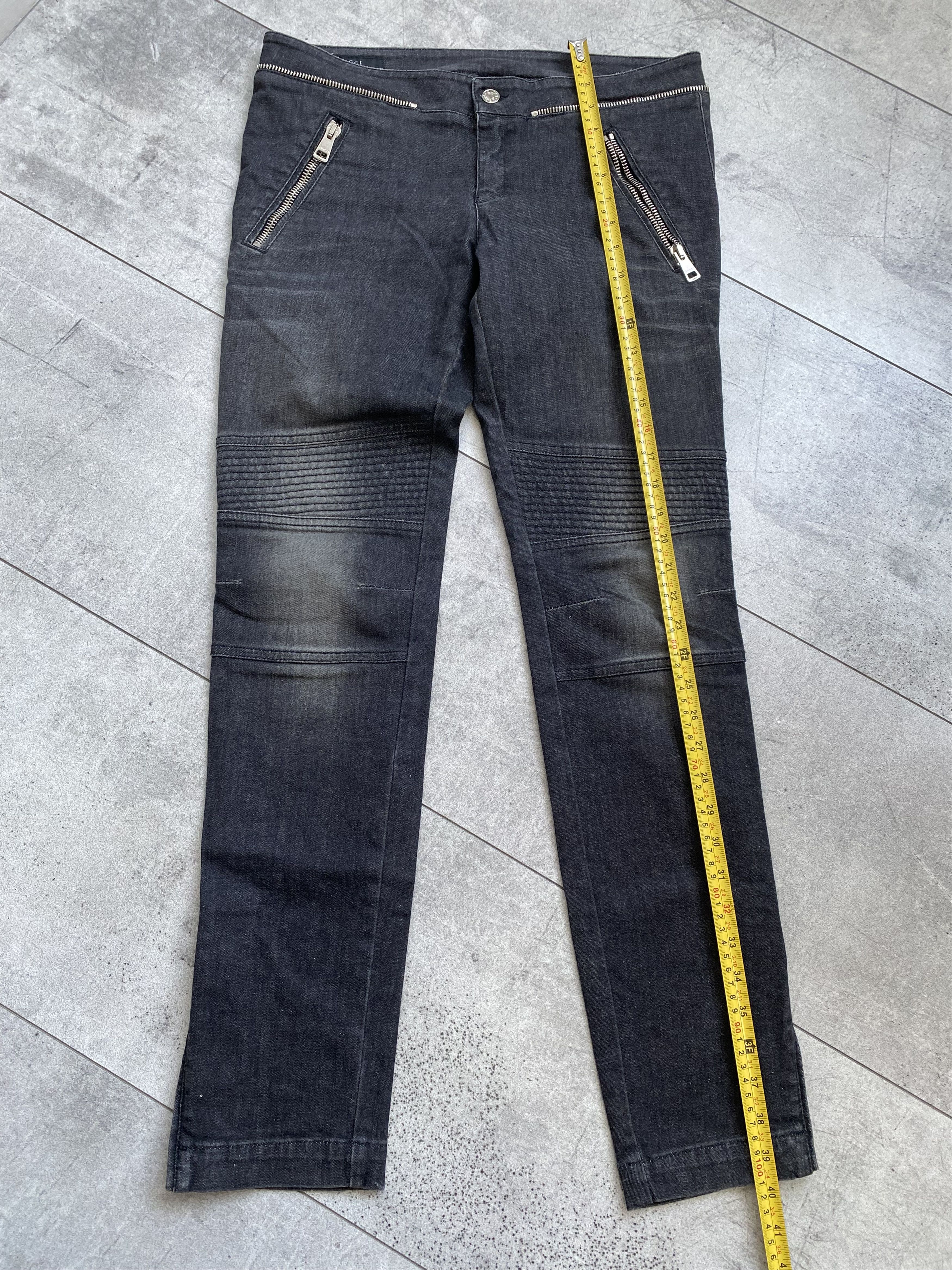 Gucci GUCCI by Tom Ford Women’s Biker Moto Zipper Size 30" / US 8 / IT 44 - 15 Thumbnail