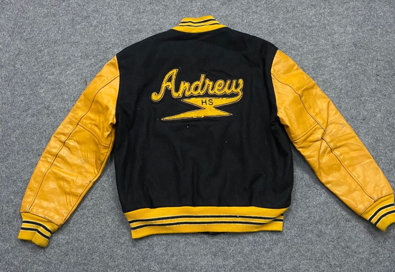 Holloway Rare Vintage 80s Holloway Andrew Varsity Jacket Size US L / EU 52-54 / 3 - 2 Thumbnail