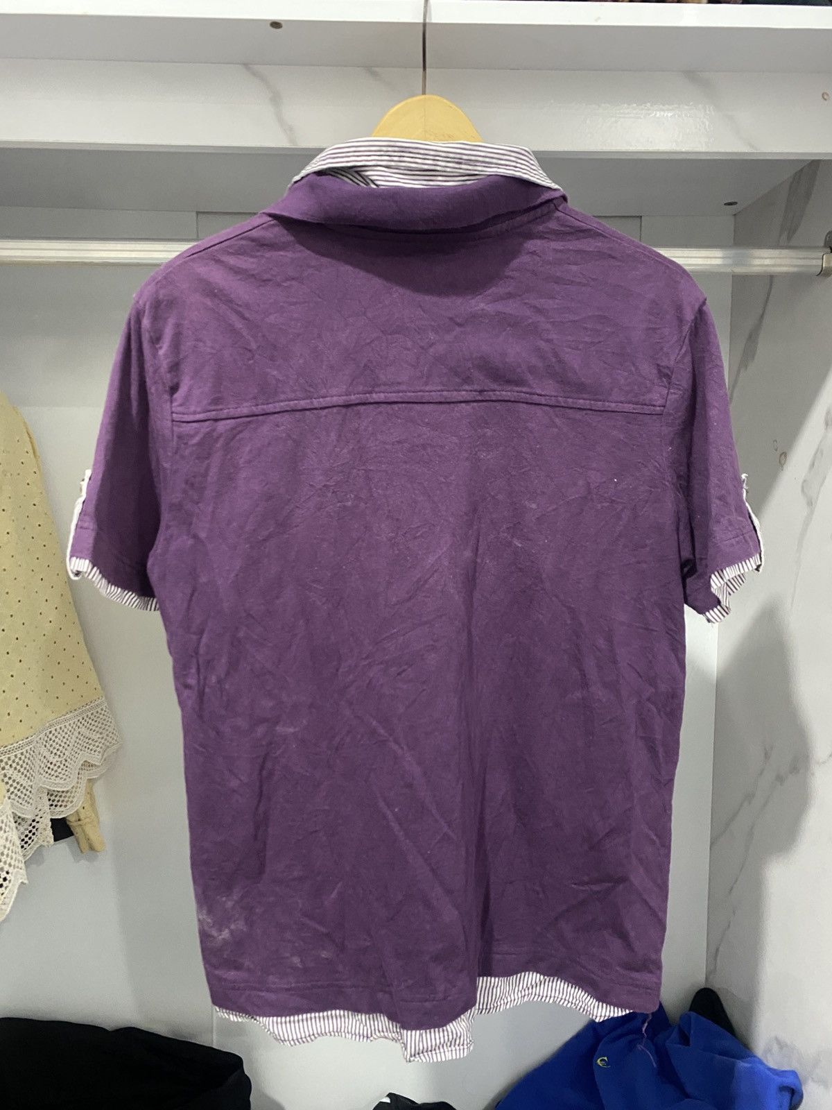 Hysteric Glamour Japanese Casual Polo Double Layer Shirt Hysteric Size US M / EU 48-50 / 2 - 4 Thumbnail