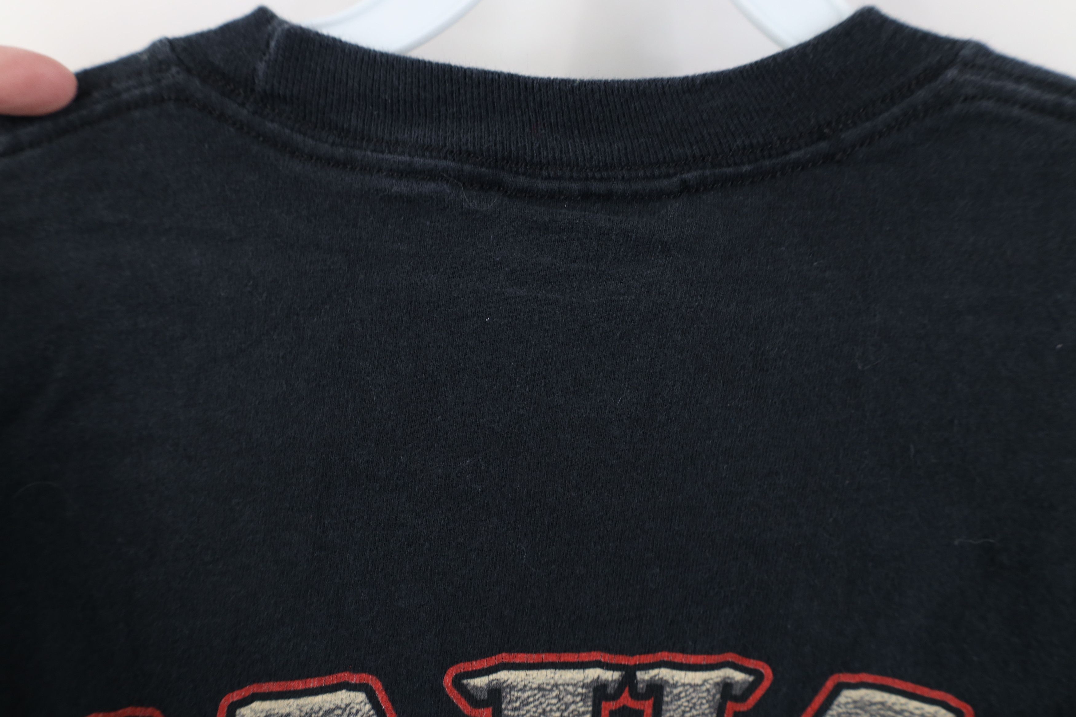 Harley Davidson Vintage Y2K Harley Davidson Hog Short Sleeve T-Shirt Black Size US XL / EU 56 / 4 - 10 Thumbnail