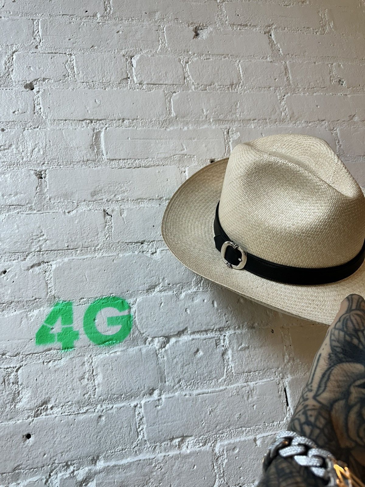 CHROME HEARTS EUROPEAN MAFIA GUNSLINGER HAT FEDORA 4Gseller