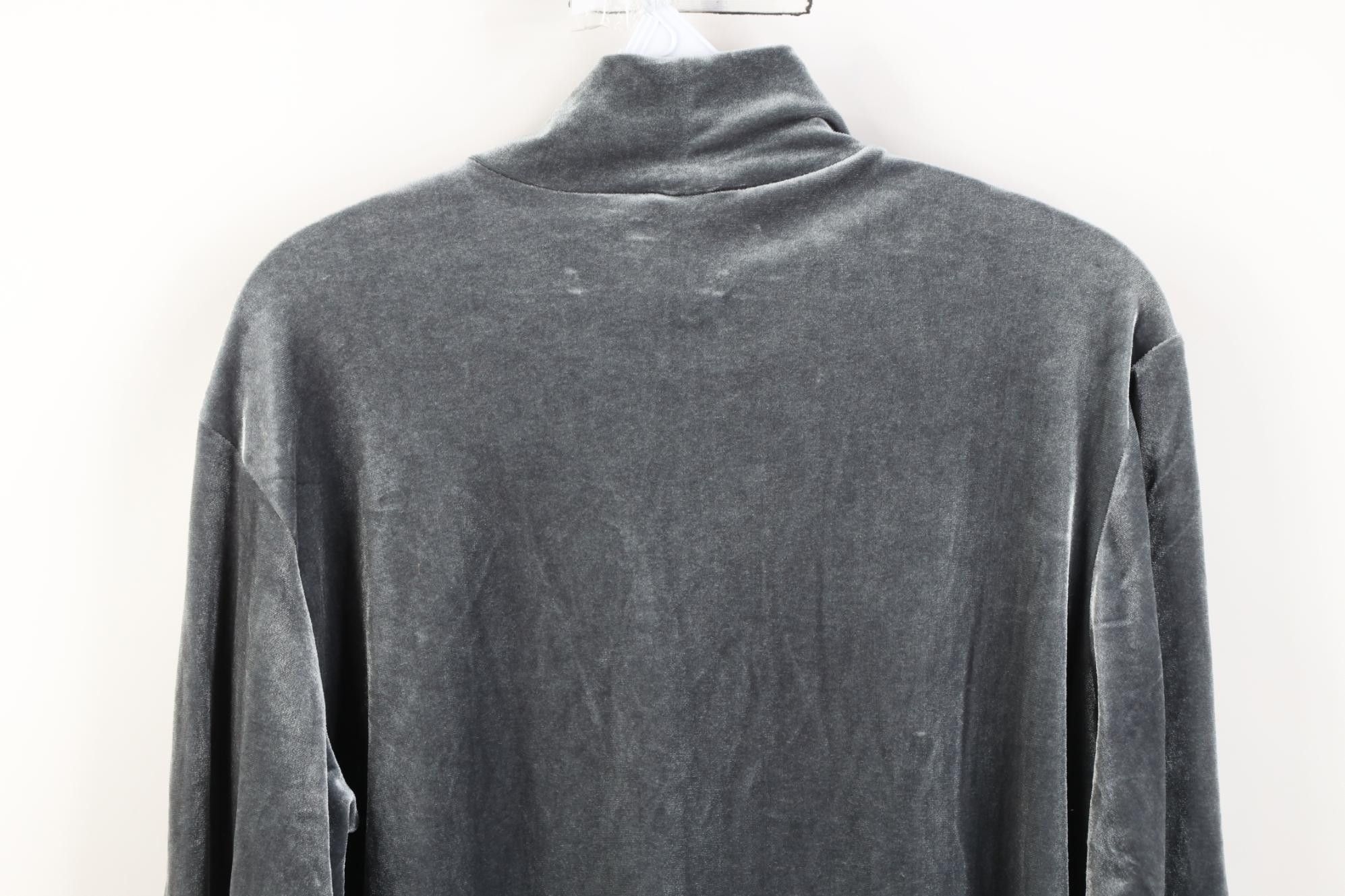 Vintage Deadstock Vintage 90s Streetwear Mock Neck Sweater USA Size L / US 10 / IT 46 - 9 Thumbnail