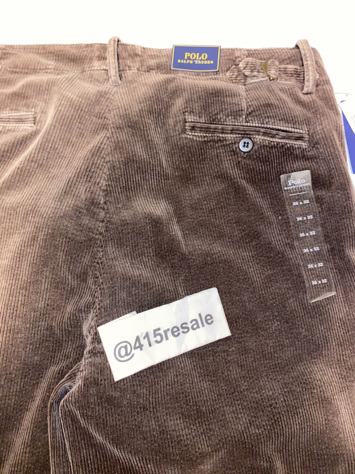 Polo Ralph Lauren Polo Ralph Lauren Stretch Relaxed Fit Corduroy Pant Size US 36 / EU 52 - 11 Thumbnail