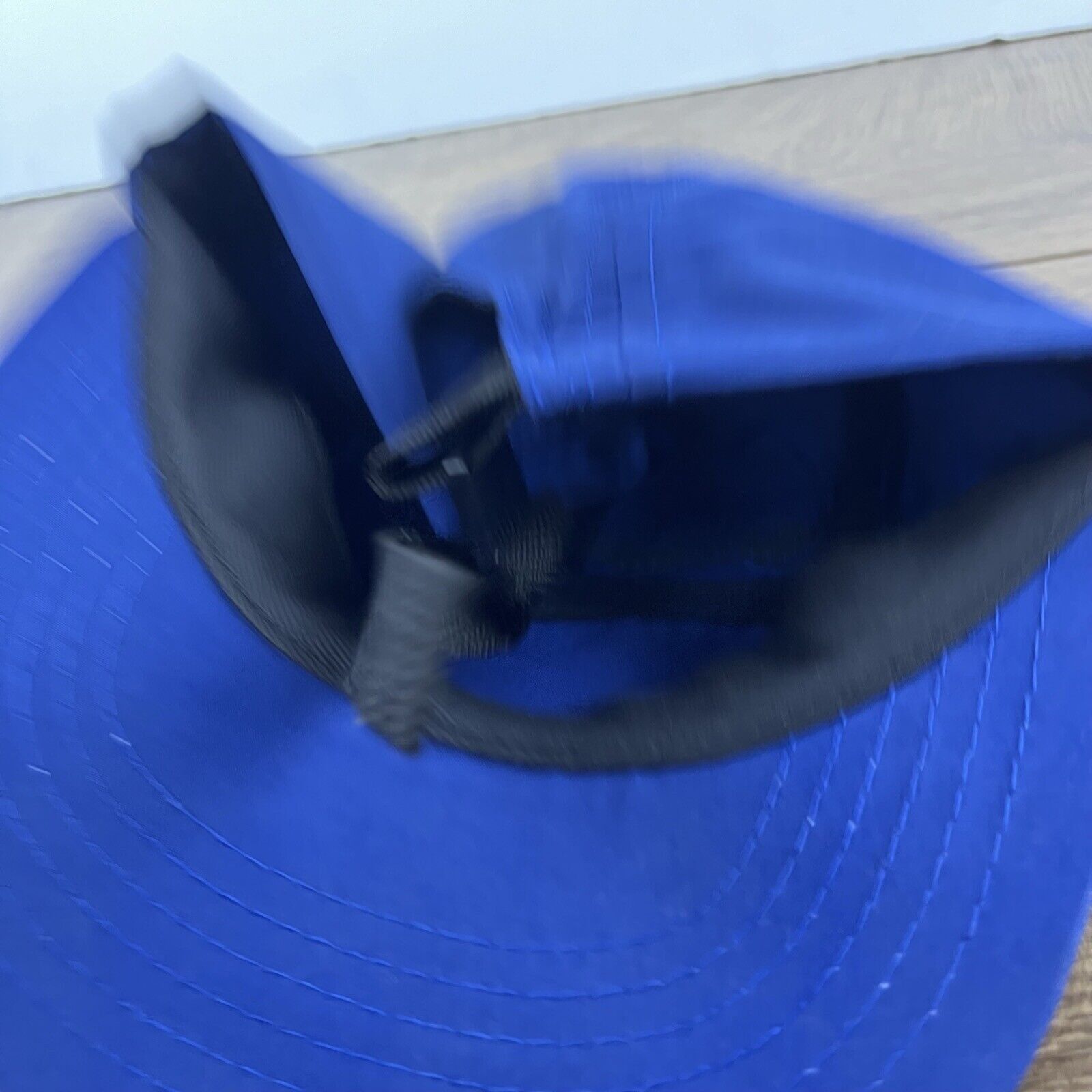 Other Blue Athletic Hat Running Hat Blue Adjustable Hat Blue Adult Size ONE SIZE - 11 Thumbnail