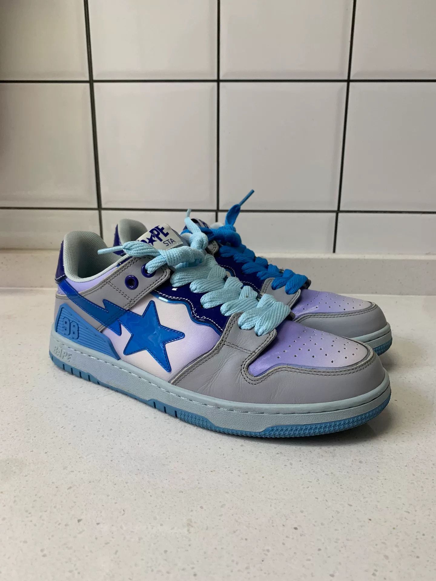Bape BAPE SK8 STA Blue Gradient Jelly Size US 8 / EU 41 - 1 Thumbnail