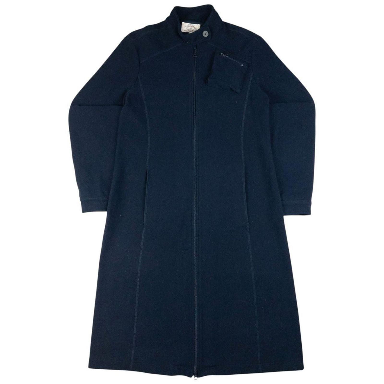 Armani Vintage Armani Jeans Asymetrical Longline Zip Up Jacket L Size L / US 10 / IT 46 - 1 Thumbnail