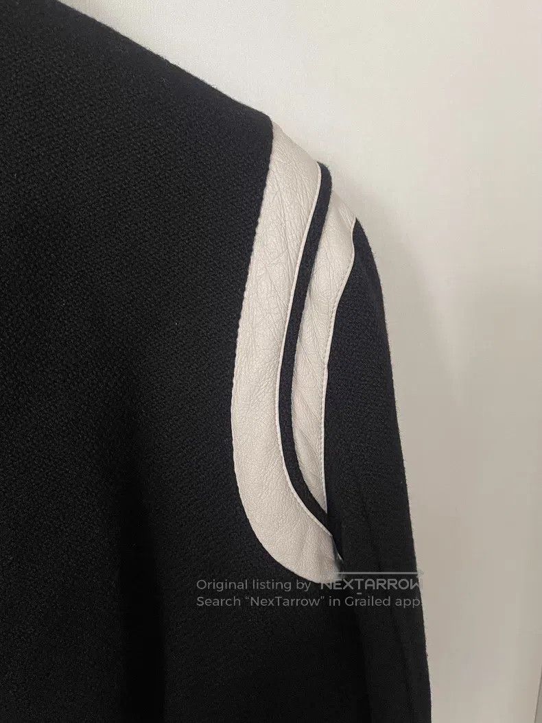 Saint Laurent Paris Saint Laurent Paris Black and White Baseball Jacket Size US L / EU 52-54 / 3 - 5 Thumbnail
