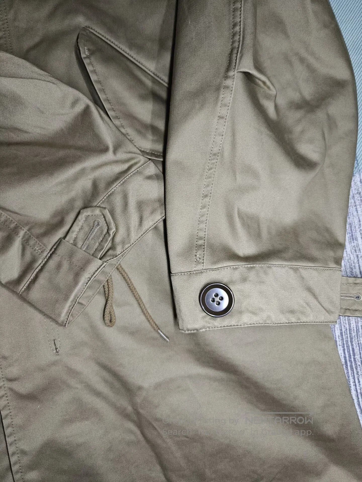 Gimo's GIZEMO Khaki M51 Parka Trench Coat. Size US XXS / EU 40 - 6 Thumbnail
