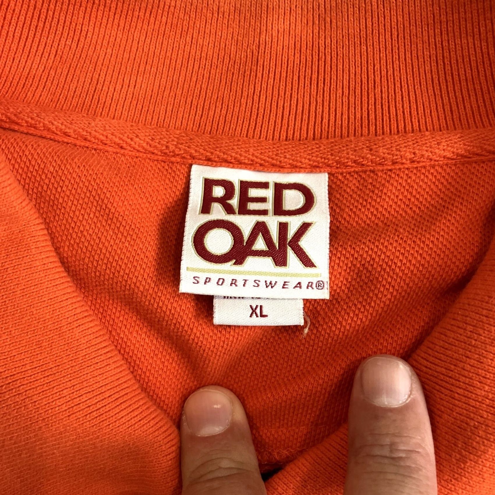 Vintage Auburn University Tigers Red Oak Orange Golf Polo XL Size US XL / EU 56 / 4 - 3 Thumbnail