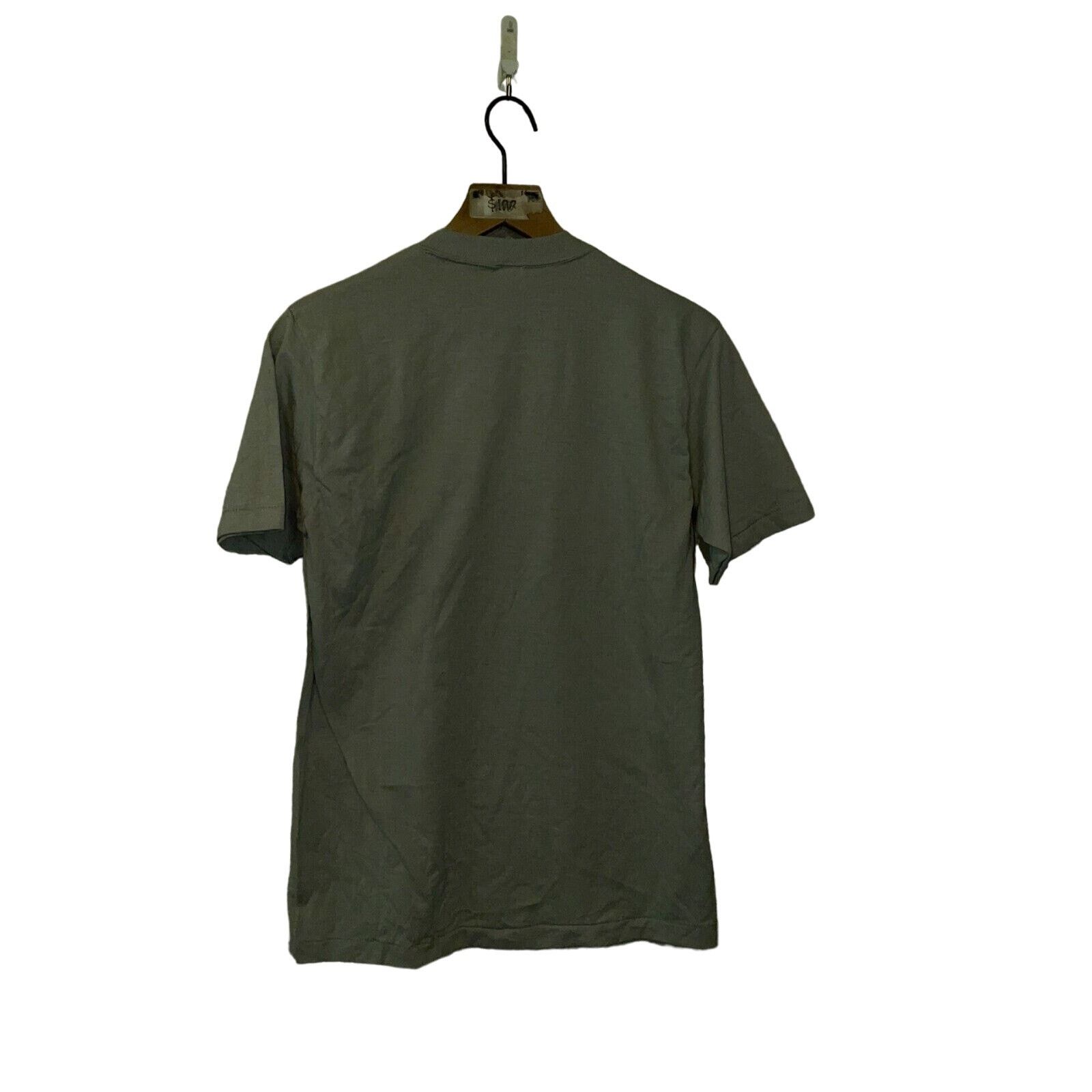 Vintage Vintage Lake Placid Shirt New York Gray Green Tee 80s Medium Size US M / EU 48-50 / 2 - 8 Thumbnail