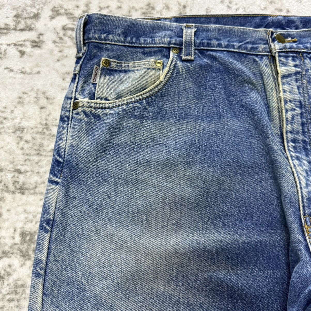 Carhartt Vintage Carhartt Blanket Linen Denim Pants Size US 41 - 13 Thumbnail