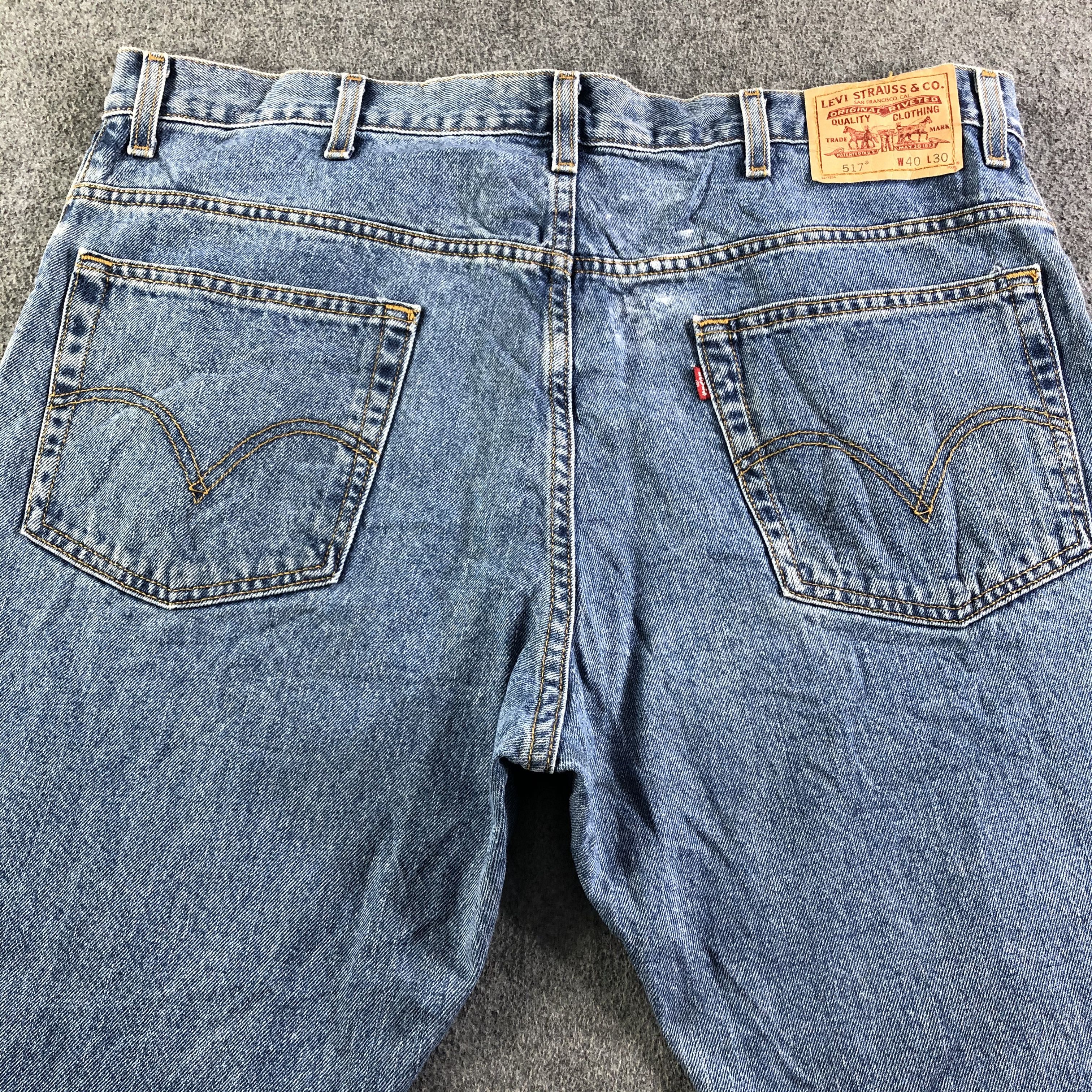 Levi's Vintage Blue Wash Levis 517 Jeans-J3466 Size US 41 - 4 Thumbnail