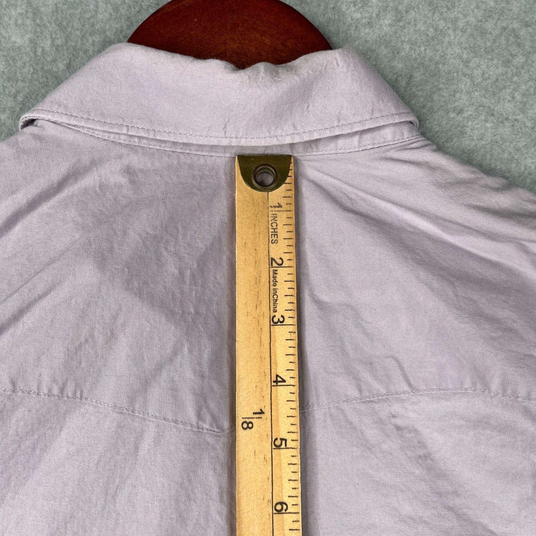 Express Express Shirt Large Lavender Pearl Button-Up Long Sleeve Mens Size US L / EU 52-54 / 3 - 7 Thumbnail
