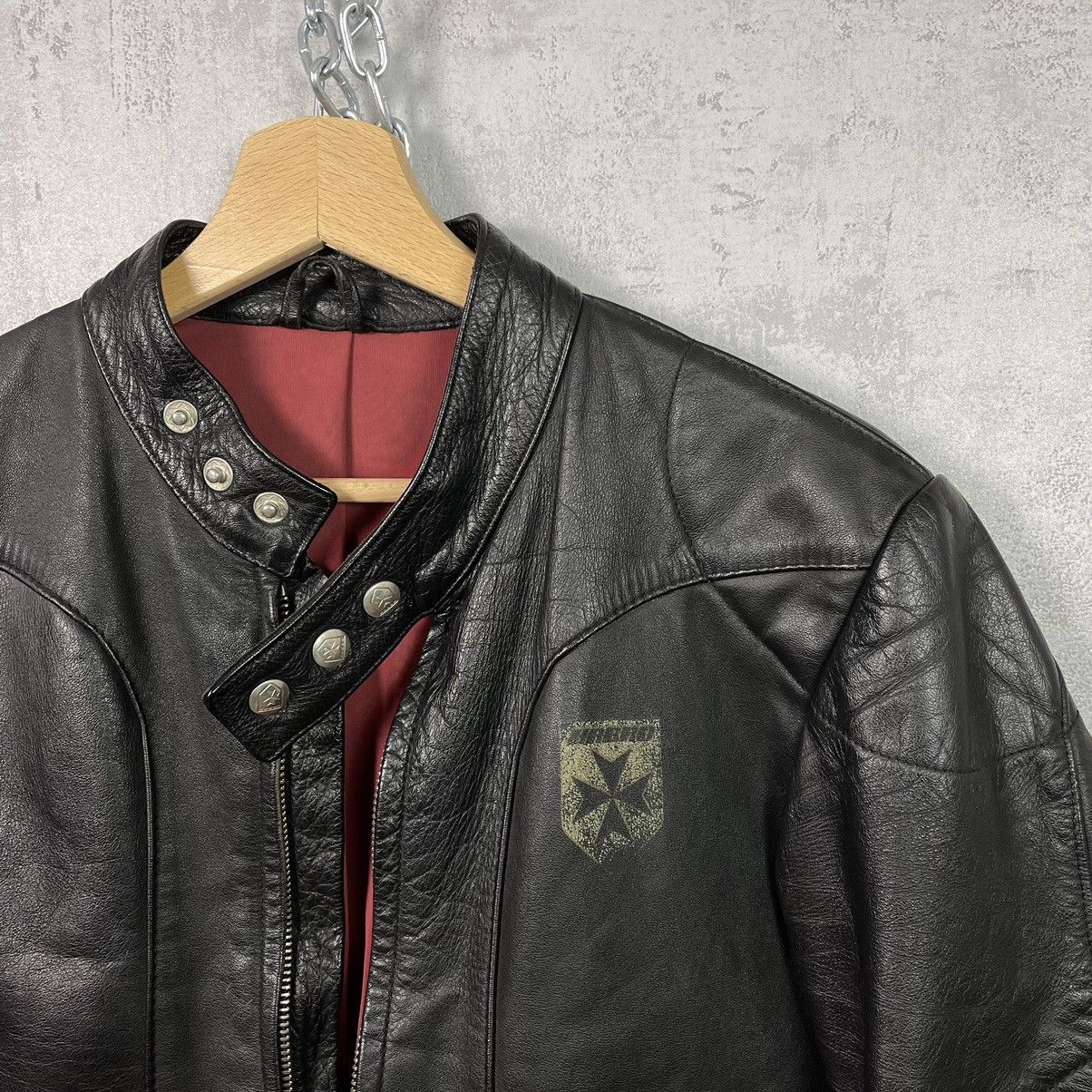 Vintage Harro German Vintage Leather Biker Jacket in Black Size US S / EU 44-46 / 1 - 3 Thumbnail