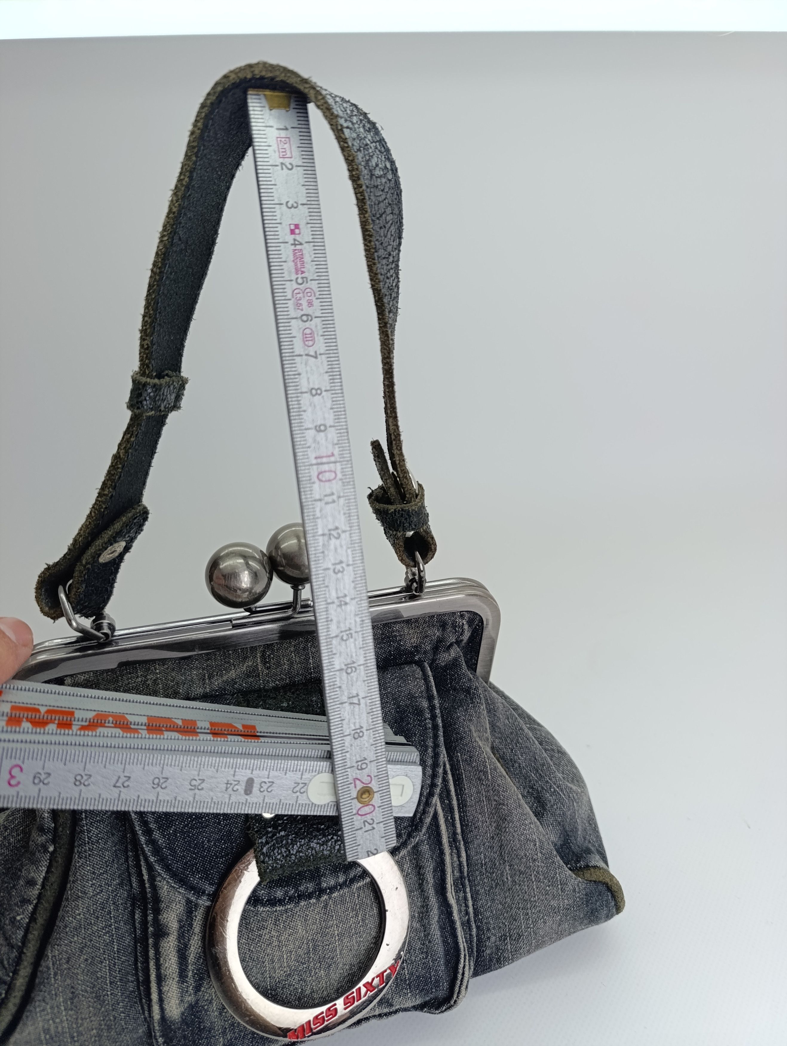 Miss Sixty Miss Sixty Womens Streetwear Mini Hand Bag Y2K Size ONE SIZE - 17 Thumbnail