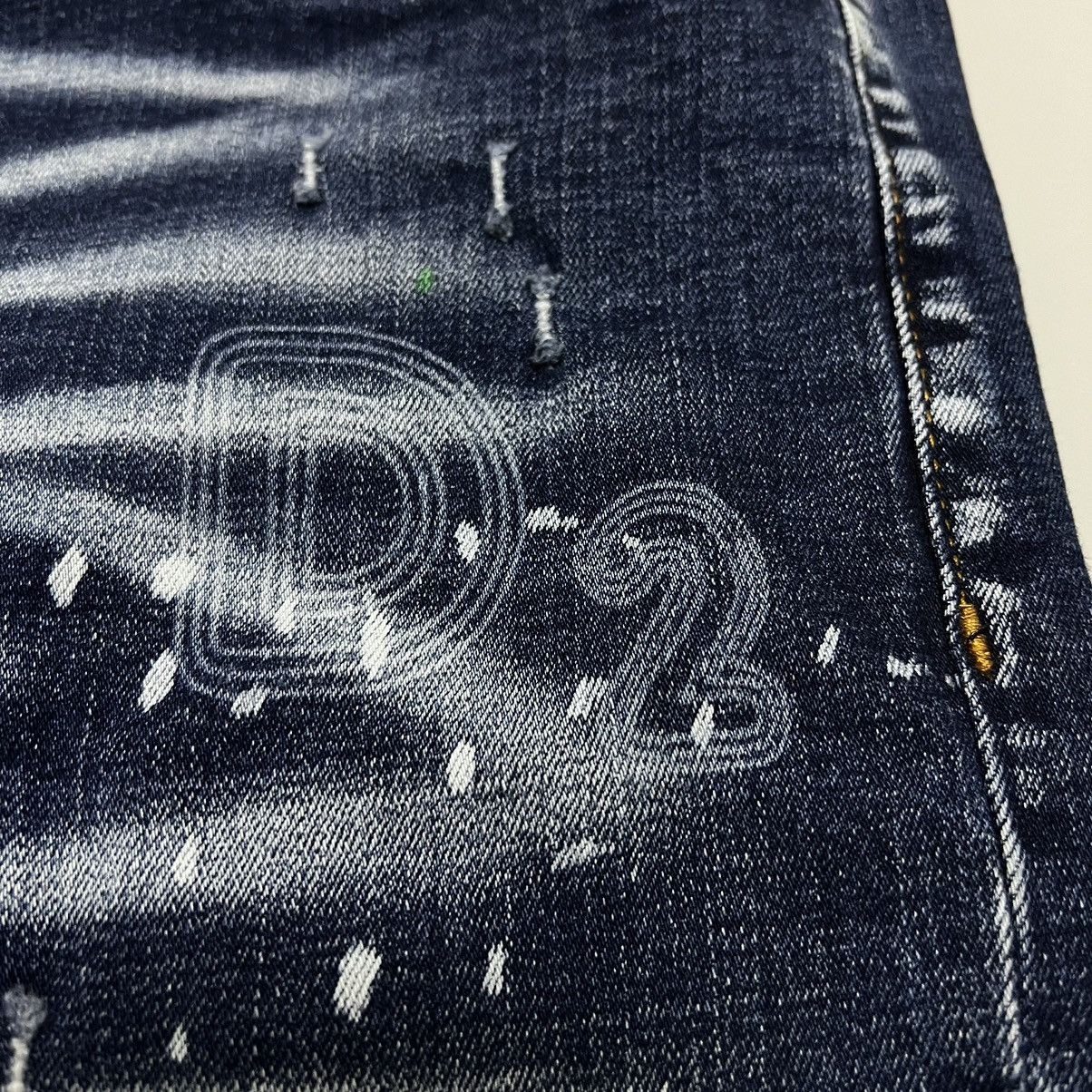 Dsquared2 Dsquared jeans luxury Made in Italy 🇮🇹 Coca Cola Size US 33 - 15 Thumbnail
