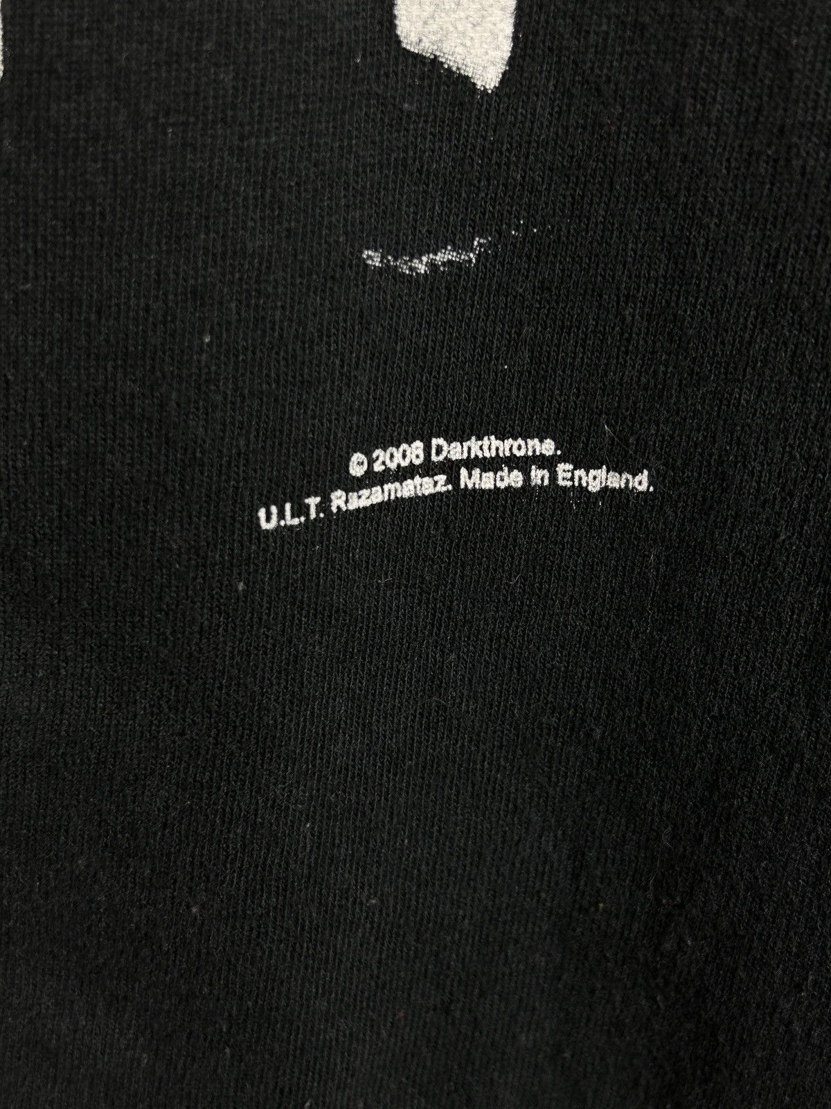 Band Tees 00s Vintage Darkthrone 2006 Panzerfaust Razamataz T-Shirt Size US M / EU 48-50 / 2 - 8 Thumbnail