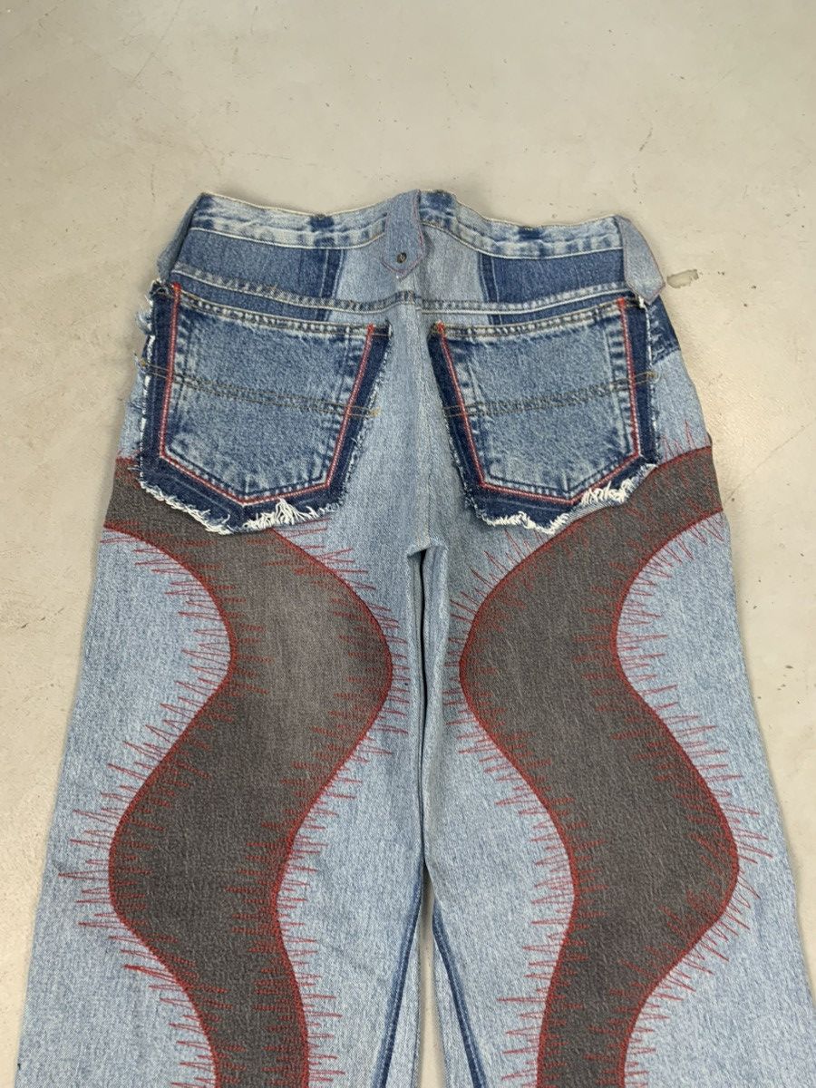 Levi's Vintage upcycled custom baggy denim Size US 32 / EU 48 - 7 Thumbnail