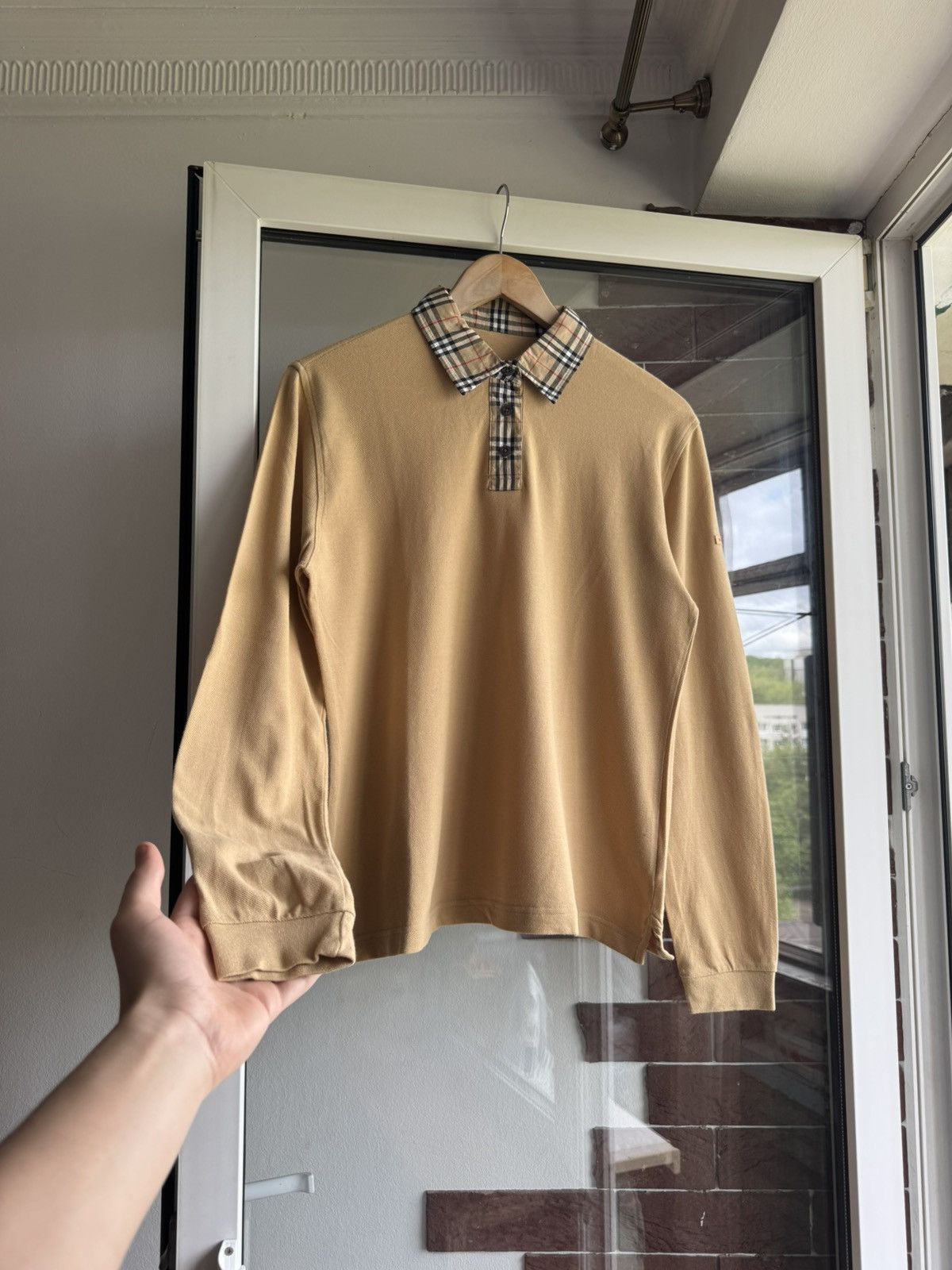 Burberry Vintage Burberry Long Sleeve Luxury Size US M / EU 48-50 / 2 - 4 Thumbnail