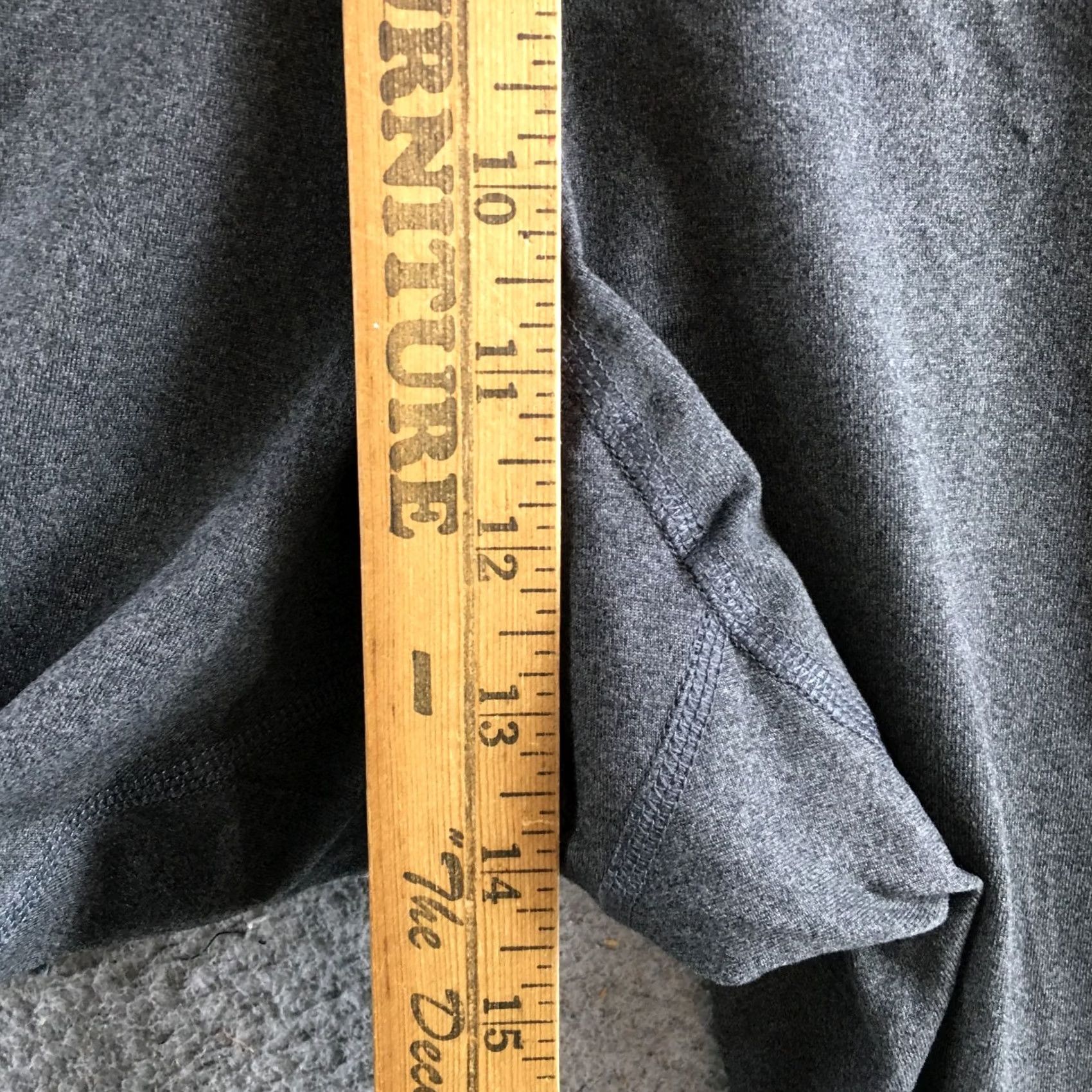 Vintage Just My Size Hanes Leggings Womens 3X Gray Activewear Pull On Elastic Waist NEW Size 40" / US 18 - 6 Thumbnail