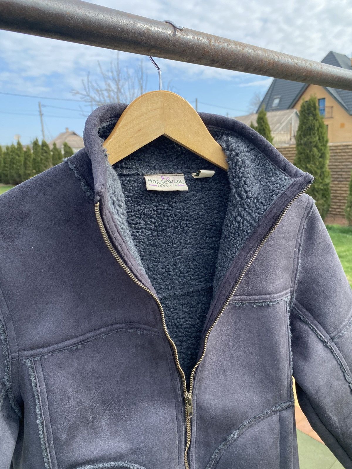 Other × Vintage Vintage Horseware Ireland Faux Shearling Jacket, Size S Size S / US 4 / IT 40 - 9 Thumbnail
