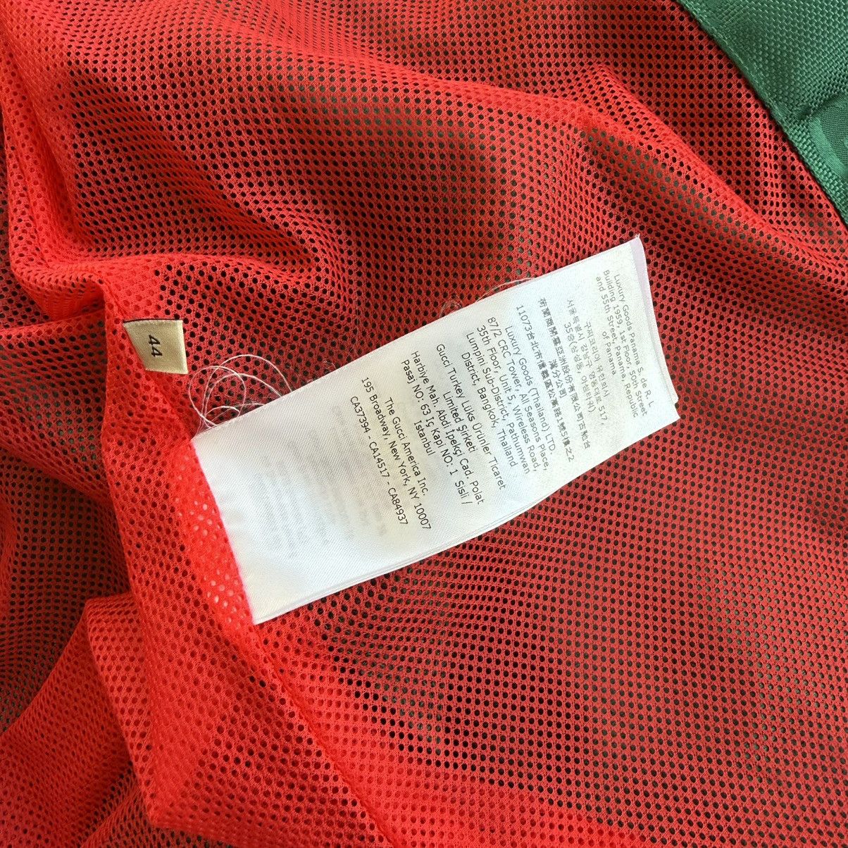 Gucci Gucci Green Jacquard Canvas Nylon Bowling Shirt & Shorts Set Size US S / EU 44-46 / 1 - 13 Thumbnail
