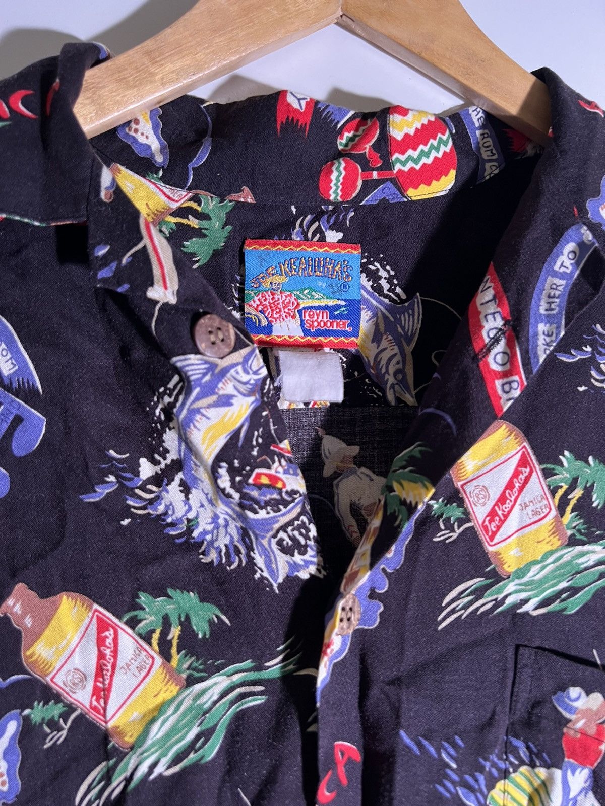 Vintage 90’s Vintage Joe Kealoha Reyn Spooner Retro Hawaiian Shirt Size US L / EU 52-54 / 3 - 5 Thumbnail