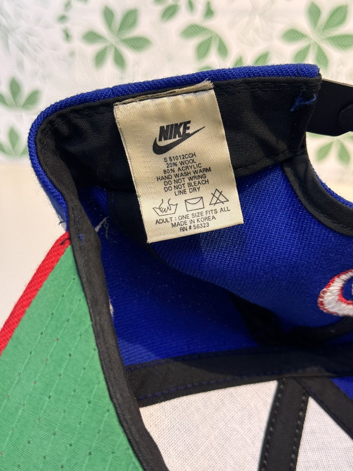 Nike × Vintage Nike Wilson MLB Chicago Cubs Snapback Size ONE SIZE - 6 Thumbnail