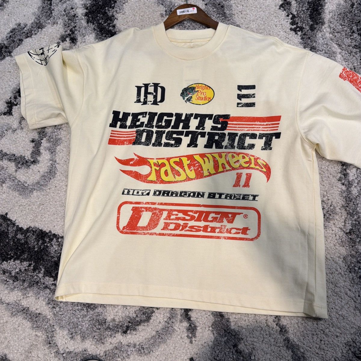 Cape Heights Heights District Graphic Short Sleeve Fast Wheel tee TEE Size US XL / EU 56 / 4 - 2 Thumbnail