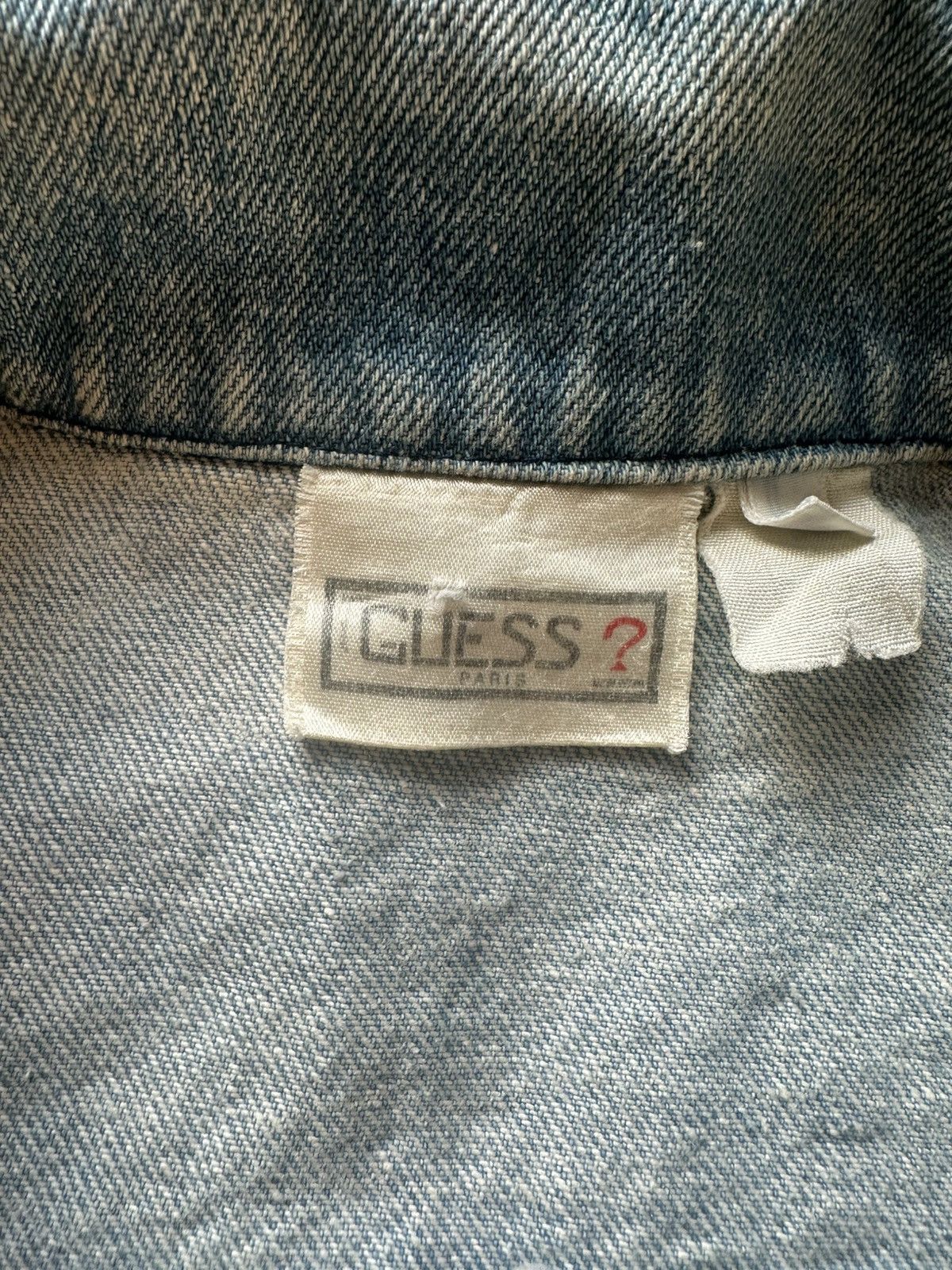 Guess × Vintage Vintage GUESS Denim Vest Size US M / EU 48-50 / 2 - 4 Thumbnail
