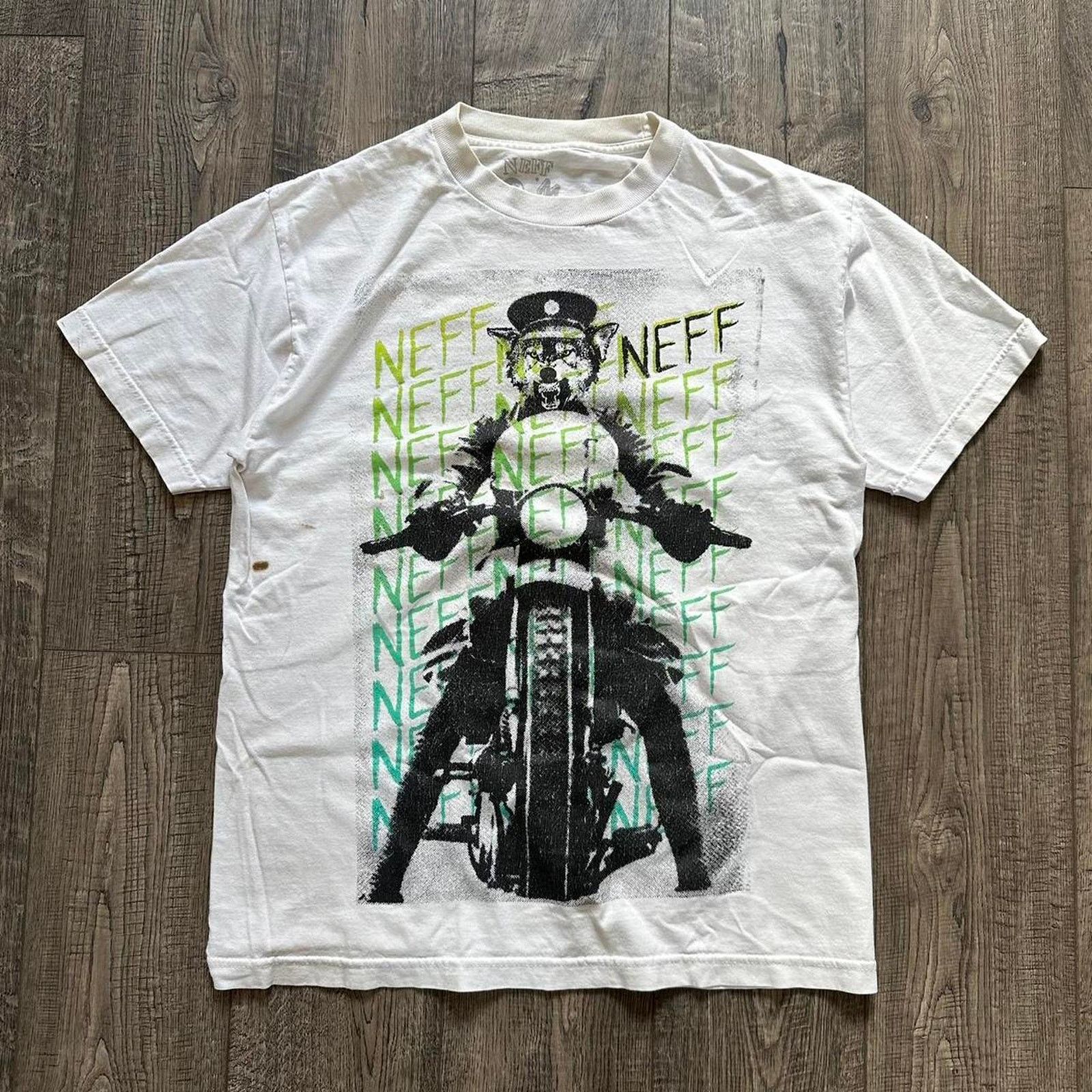 NEFF × Vintage Vintage 00s Y2k NEFF Skate Graphic AOP Shirt Tee Size US M / EU 48-50 / 2 - 1 Thumbnail