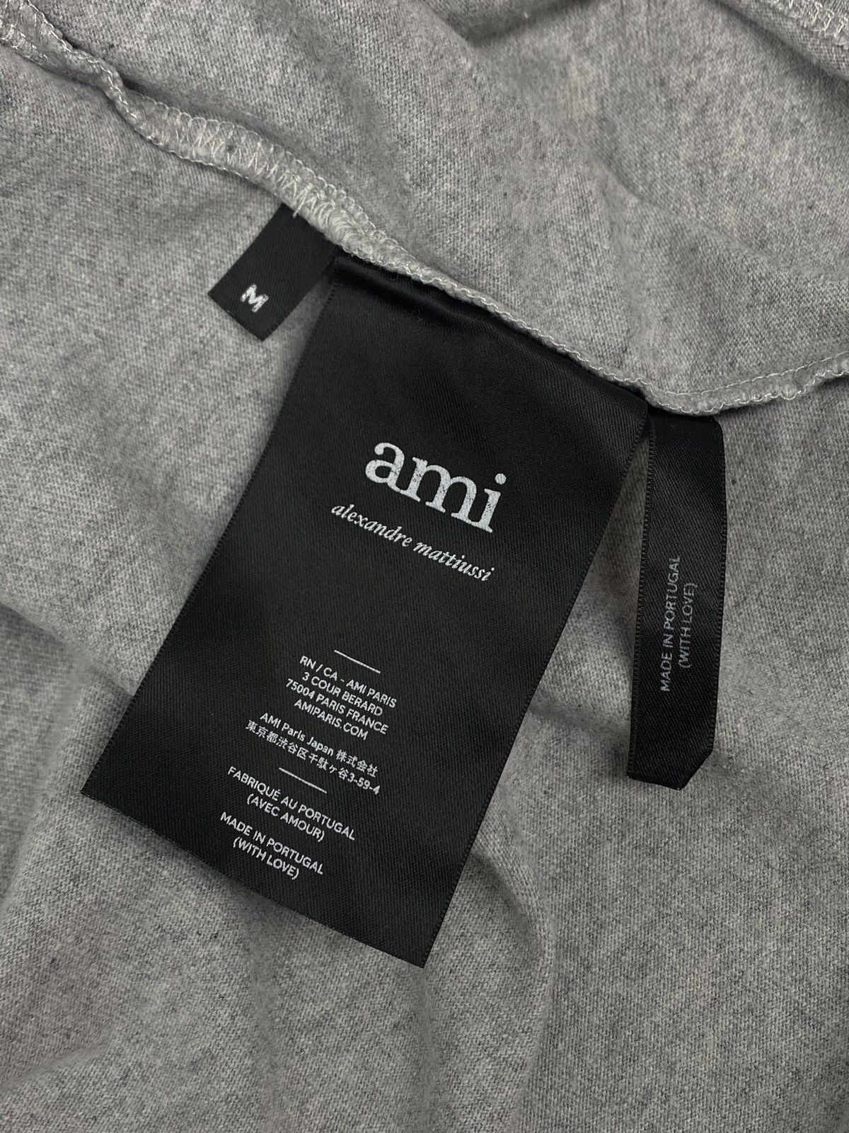 AMI AMI Alexandre Mattiussi Grey T-Shirt Size US M / EU 48-50 / 2 - 10 Thumbnail