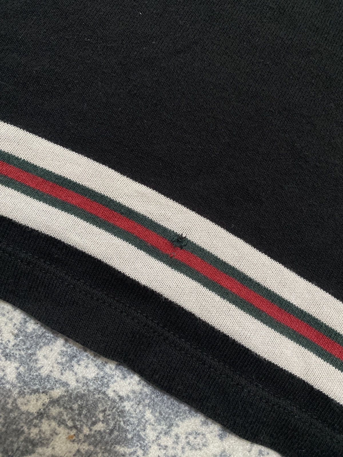 Gucci Gucci luxury web with small g in sleeve blouses Size M / US 6-8 / IT 42-44 - 6 Thumbnail