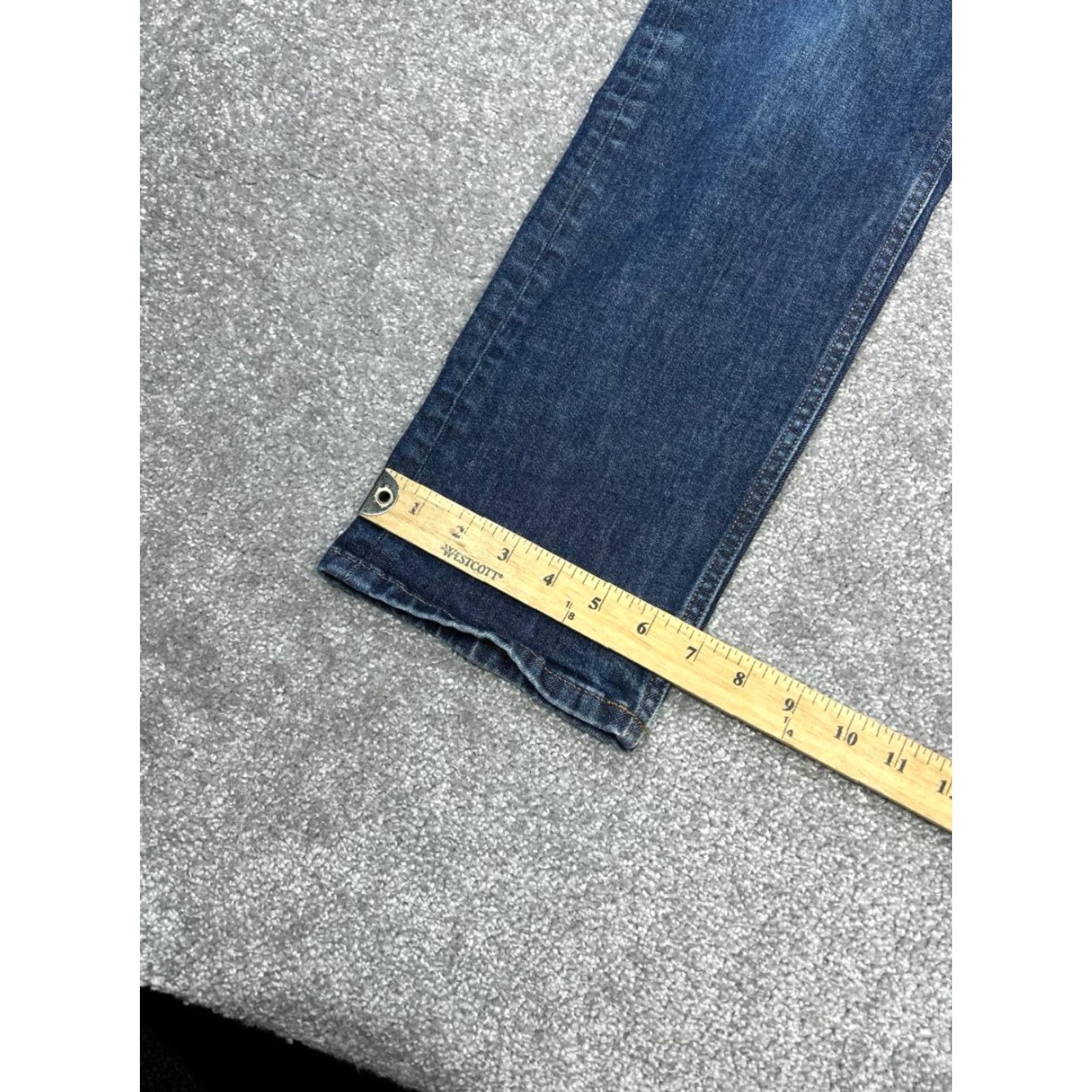 Everlane Everlane Jeans Mens 31 Blue Denim Cotton Stretch Low Rise Straight Leg 31x28 Vintage No Size US 31 - 6 Thumbnail