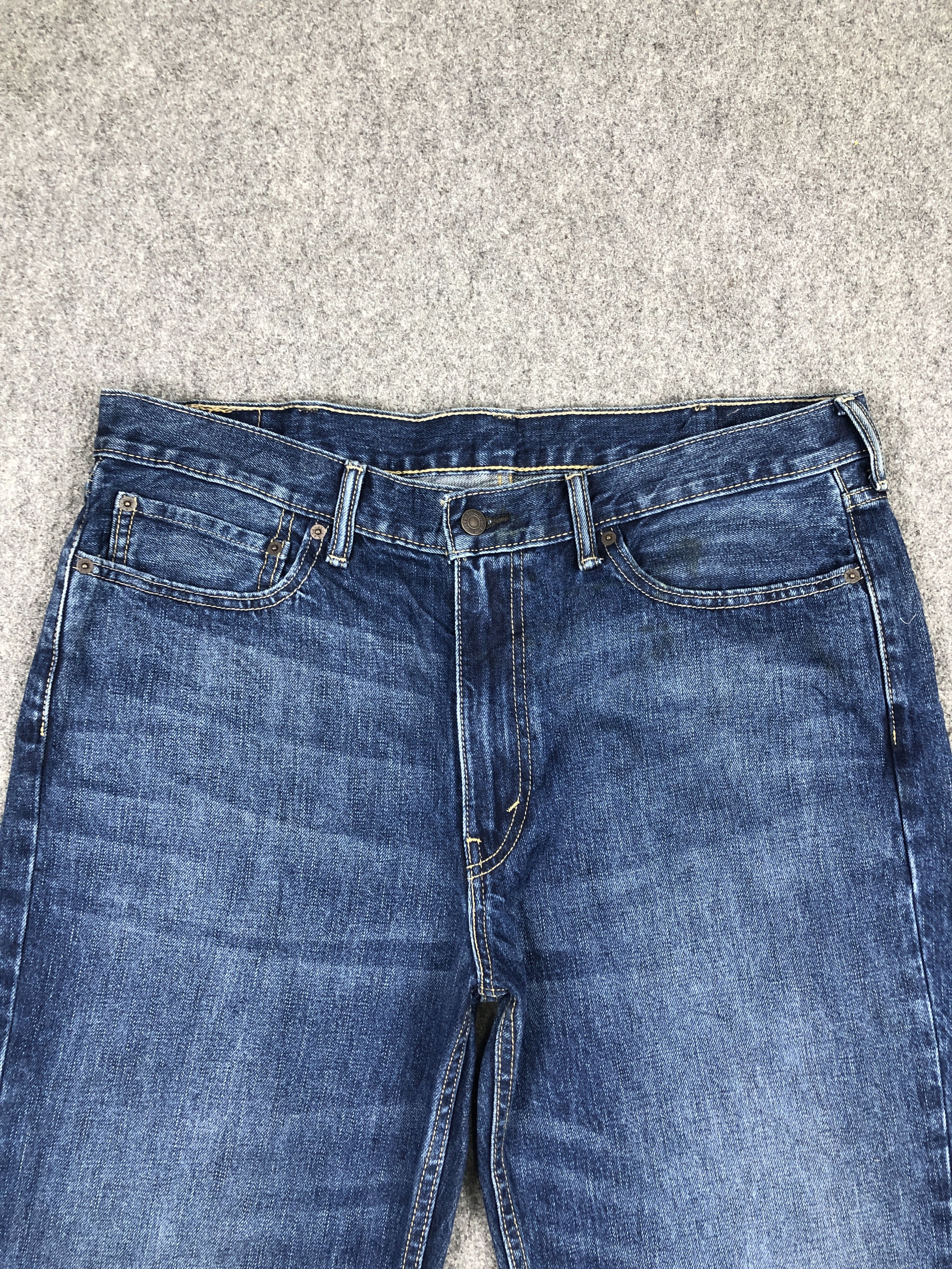 Levi's Vintage Levis 514 Blue Denim Jeans DP2349 Size US 37 - 2 Thumbnail