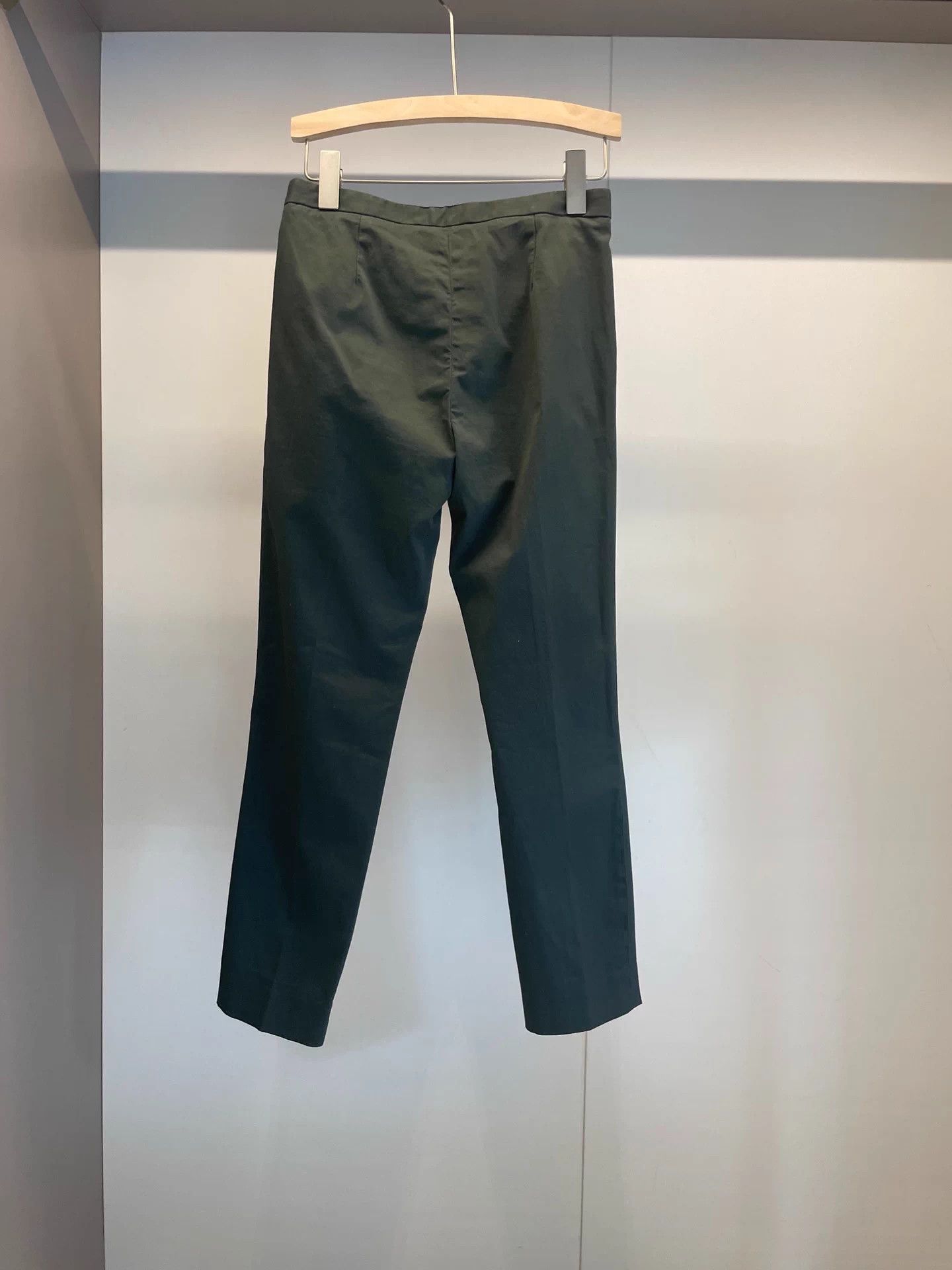 Niche Niche Brand Dark Green Cotton Pants 36B Size 26" / US 2 / IT 38 - 2 Thumbnail