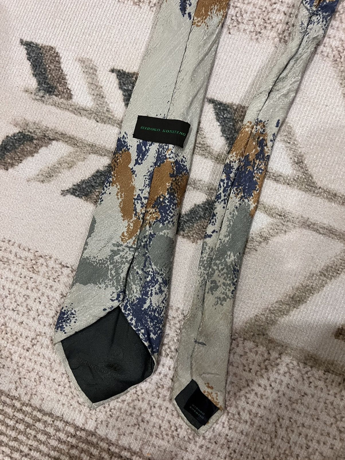 Hiroko Koshino Homme Hiroko Koshino Tie Size ONE SIZE - 4 Thumbnail
