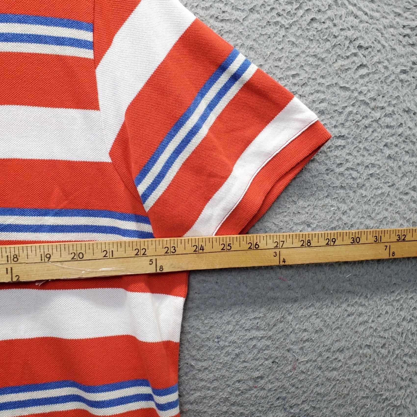 Vintage US Polo Assn. Polo Shirt Mens XL Multi Stripe Performance Big Pony High Low Slit Size US XL / EU 56 / 4 - 7 Thumbnail