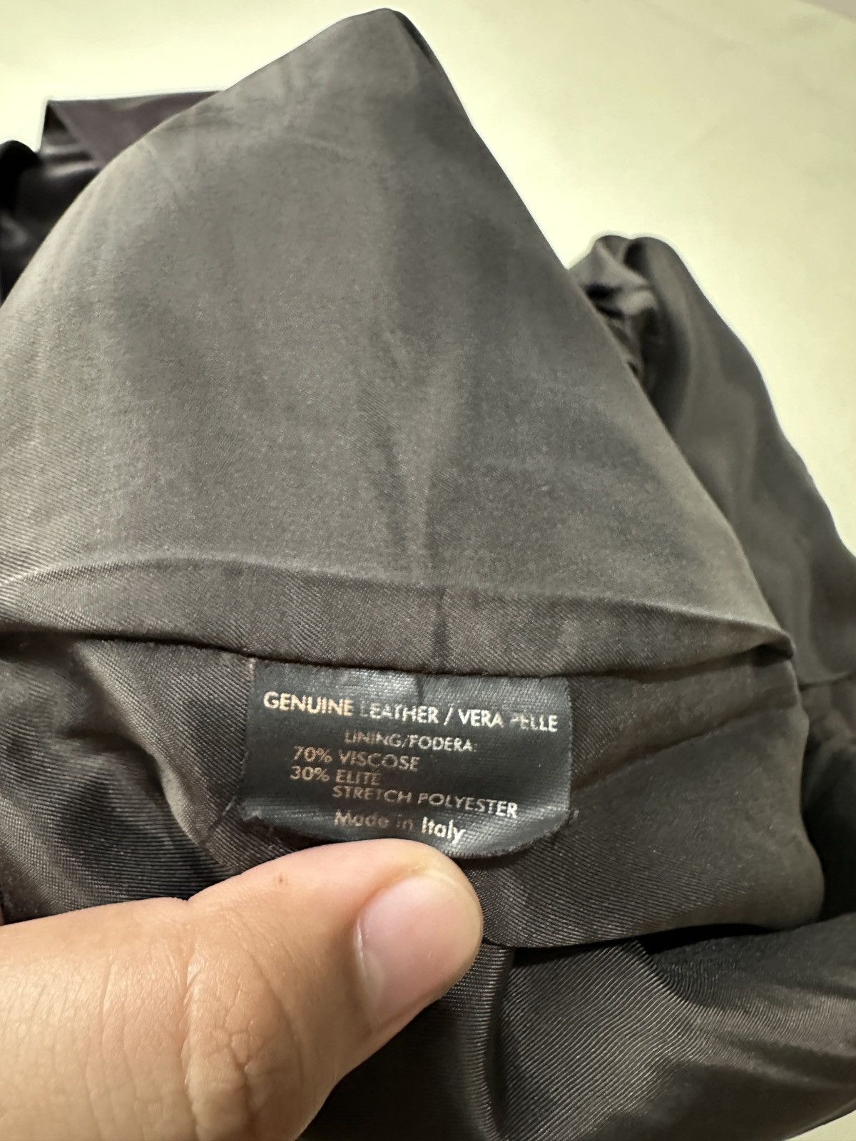 Gucci Gucci Fall 1996 by Tom Ford Leather Flared Pants Size 27" / US 4 / IT 40 - 8 Thumbnail